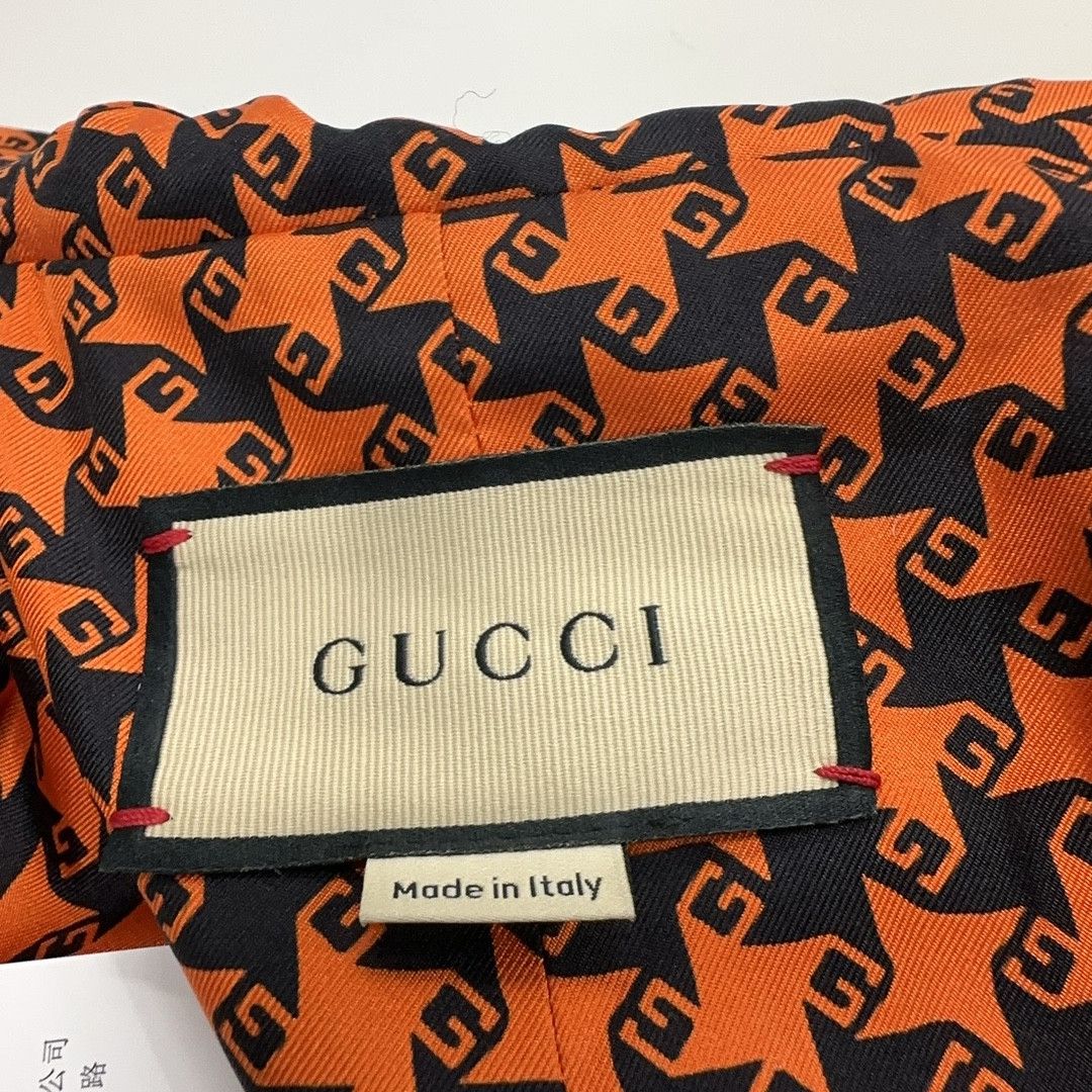Gucci Gucci Houndstooth Wool Blend Jacket Size 40 Size S / US 4 / IT 40 - 4 Thumbnail
