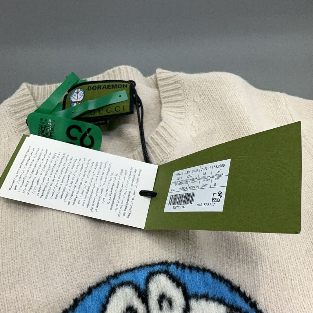 Gucci Gucci x Doraemon Wool Sweater M Size M / US 6-8 / IT 42-44 - 4 Thumbnail