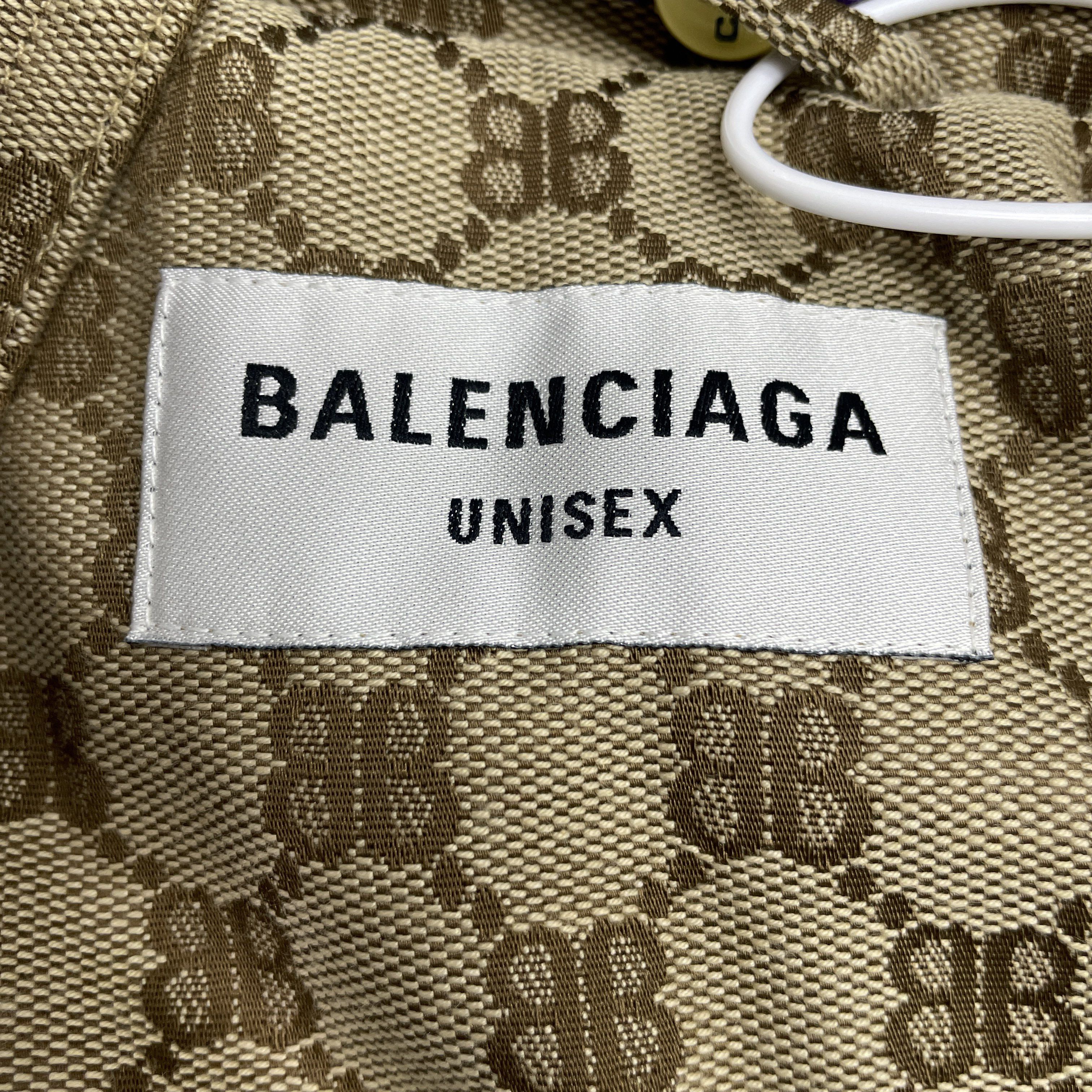 Balenciaga Balenciaga x Gucci Monogram Hooded Vest Size 36 Size XS / US 0-2 / IT 36-38 - 3 Thumbnail