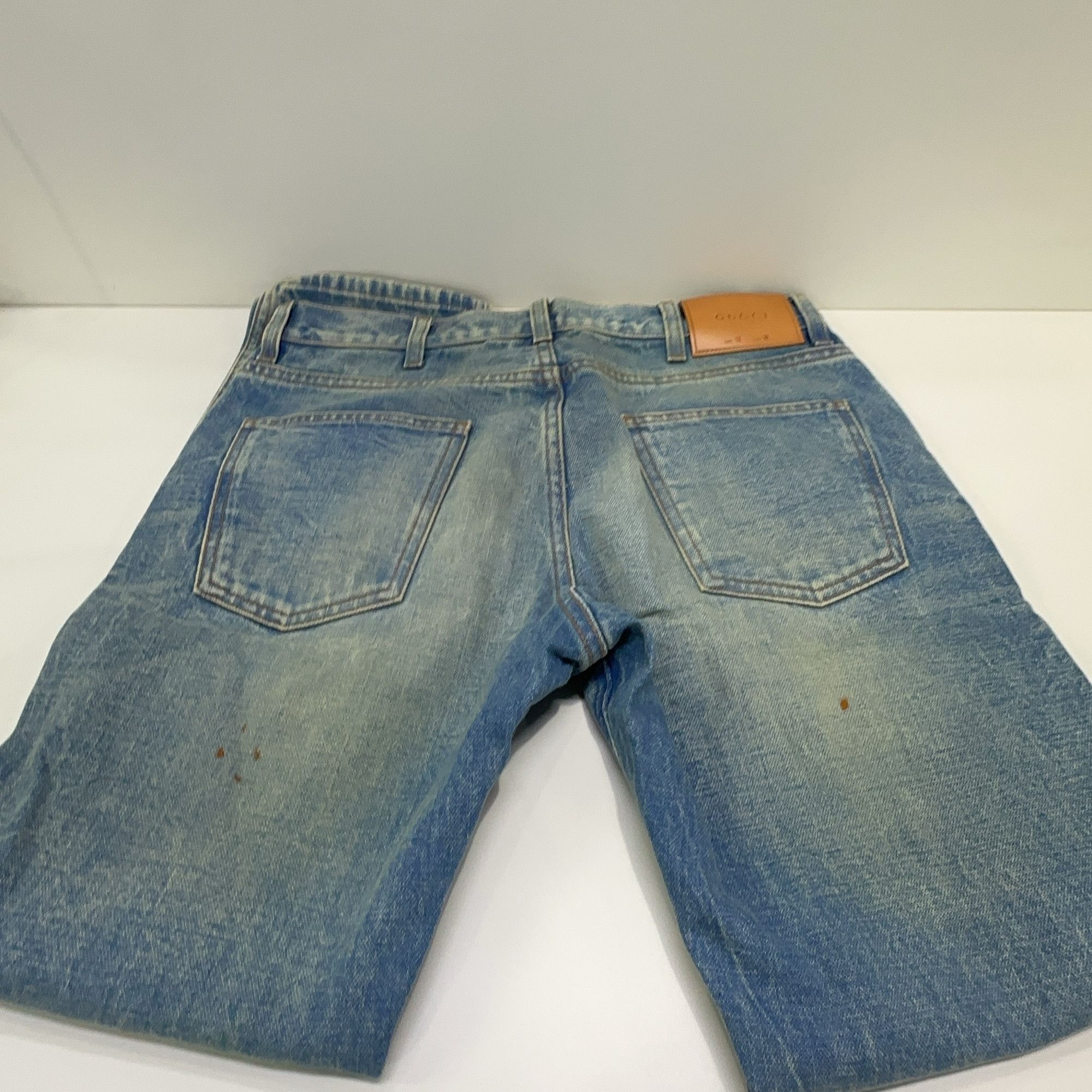 Gucci Gucci Insect Embroidered Denim Jeans Size 32 Size US 32 / EU 48 - 11 Thumbnail