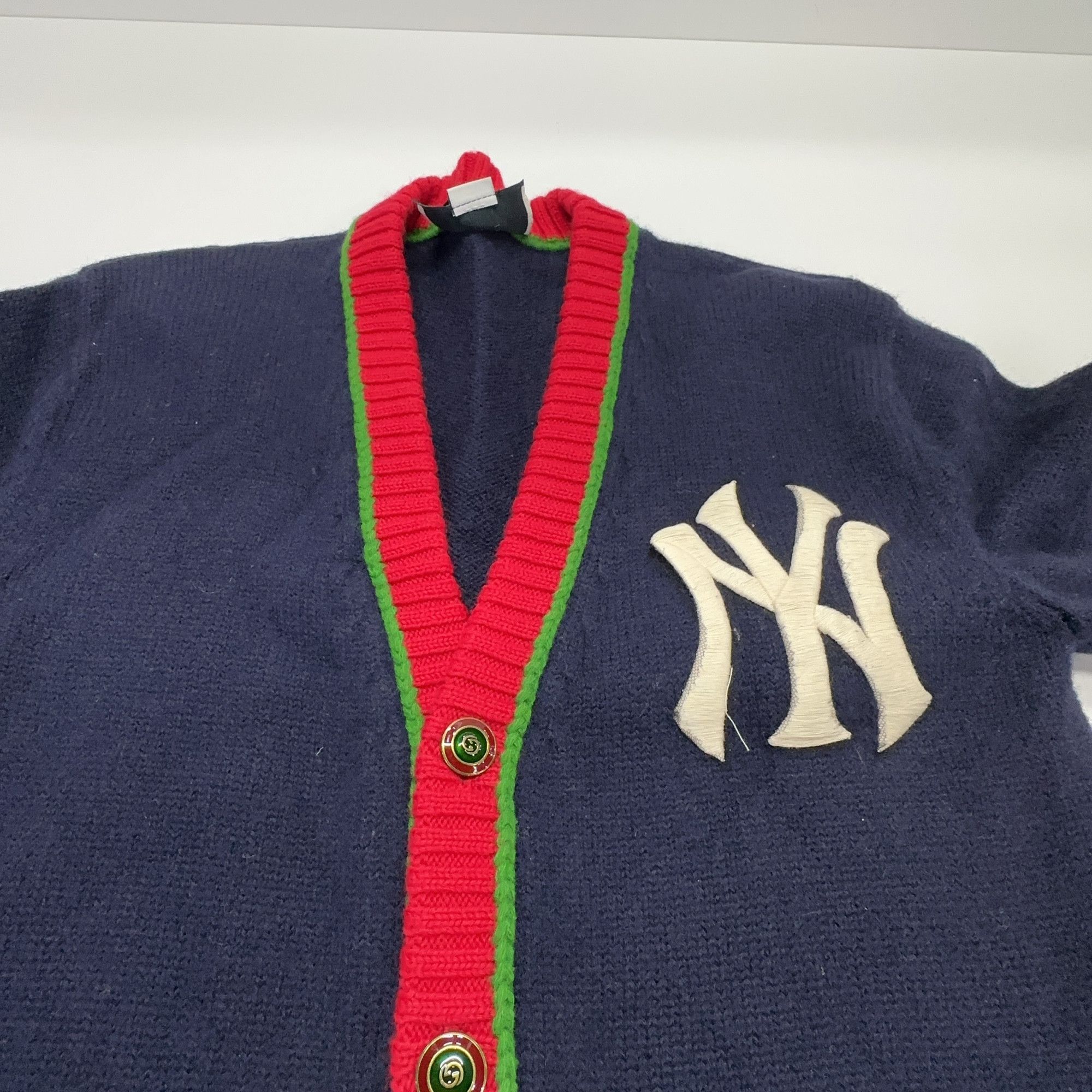 Gucci Gucci x MLB New York Yankees Cardigan Size XS Size US XS / EU 42 / 0 - 6 Thumbnail