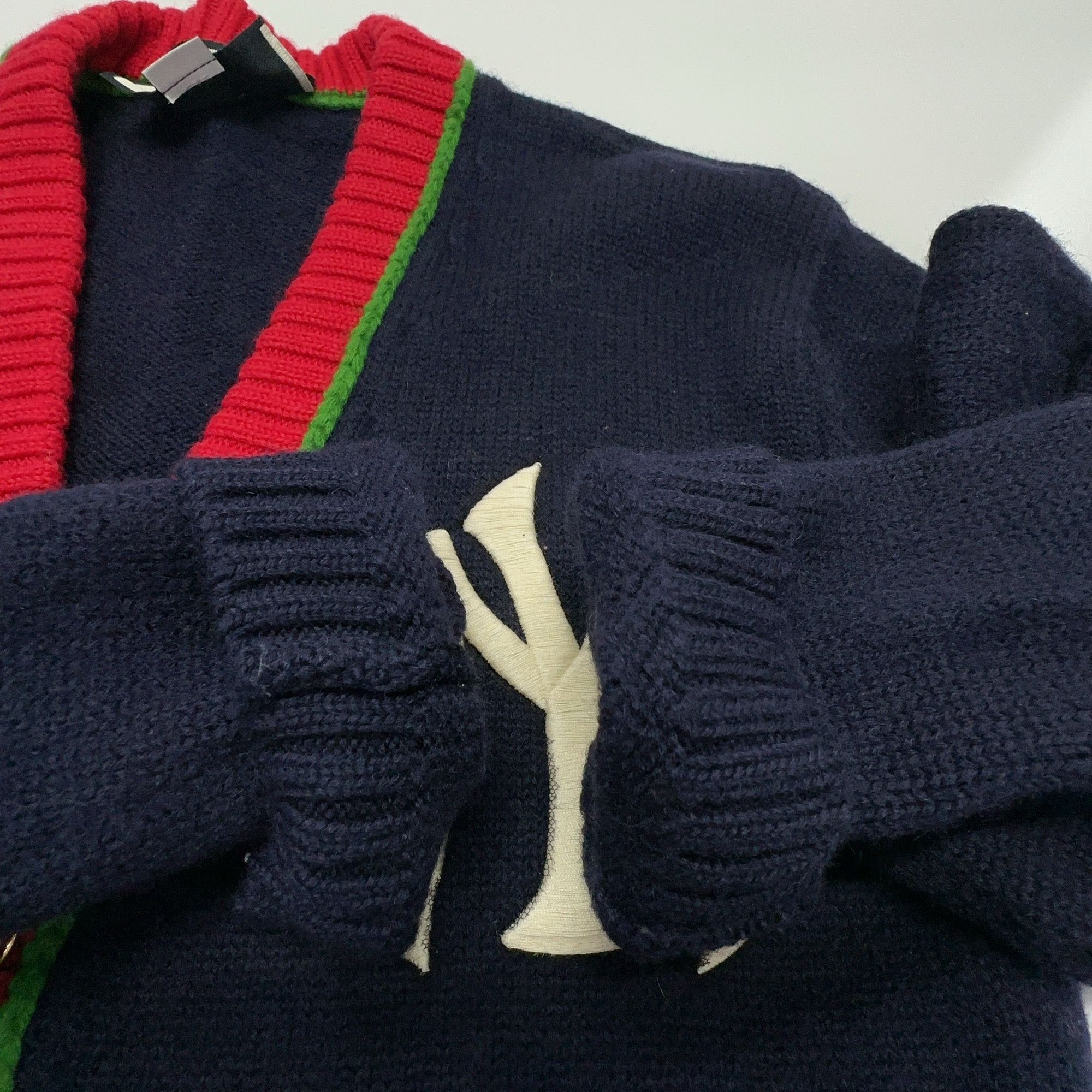 Gucci Gucci x MLB New York Yankees Cardigan Size XS Size US XS / EU 42 / 0 - 7 Thumbnail