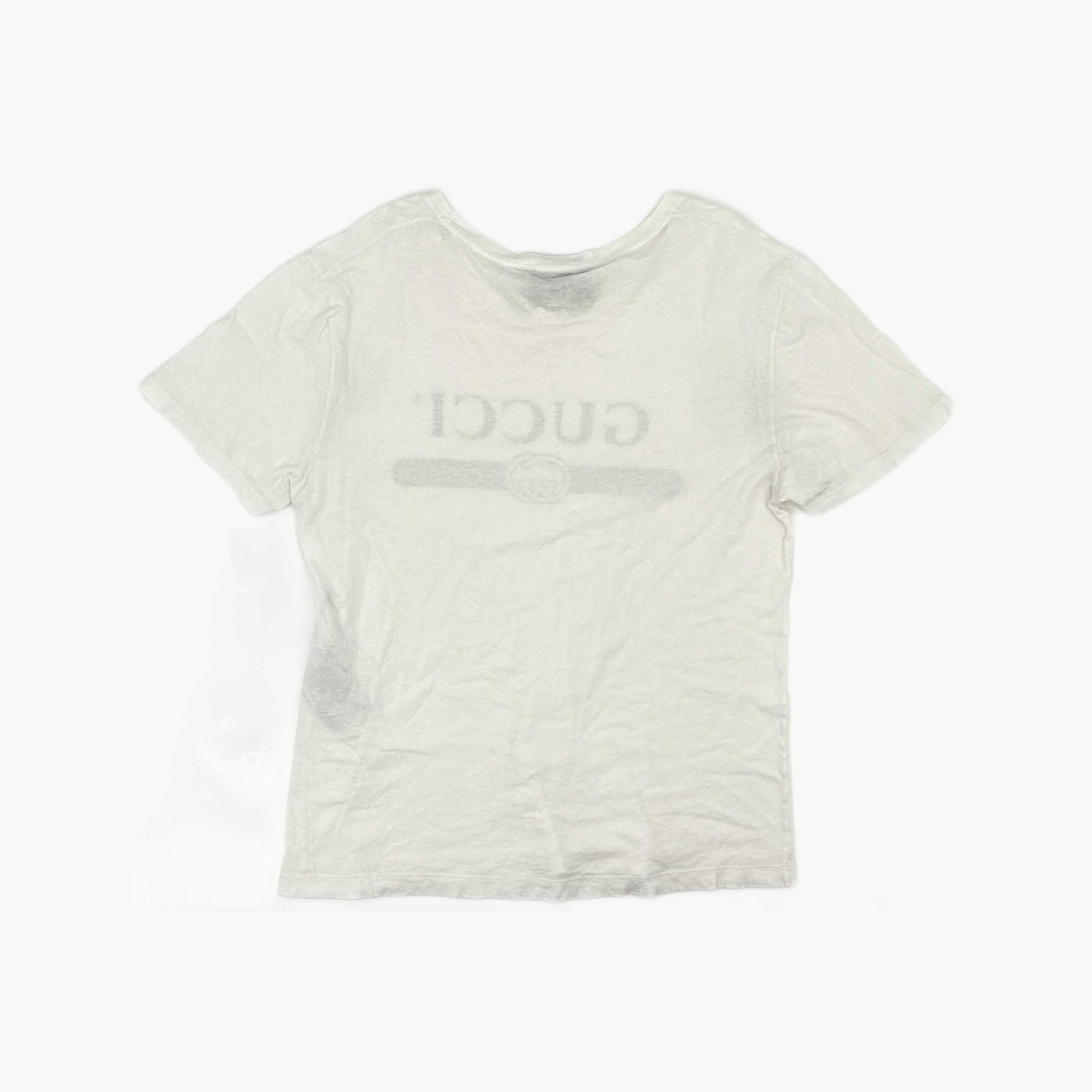 Gucci Gucci Web Stripe Logo T-Shirt Size M Size US M / EU 48-50 / 2 - 2 Thumbnail
