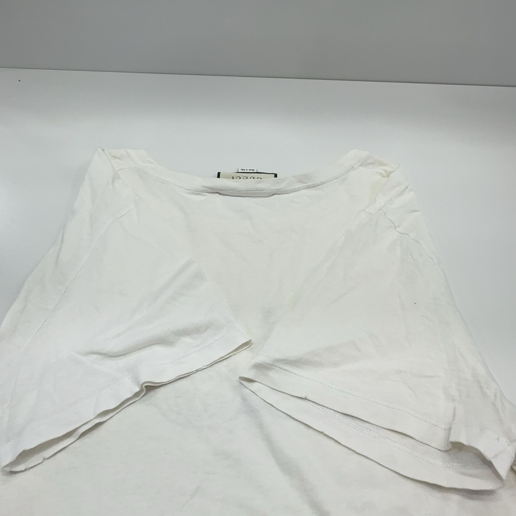 Gucci Gucci Web Stripe Logo T-Shirt Size M Size US M / EU 48-50 / 2 - 12 Thumbnail