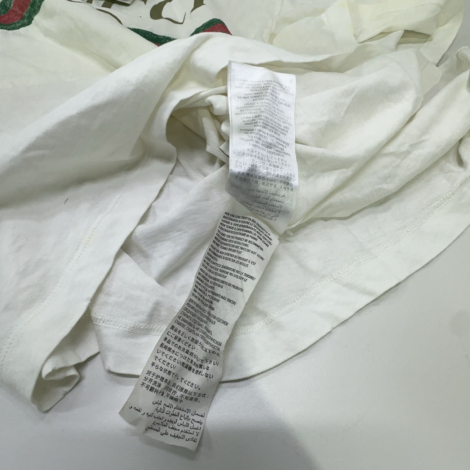 Gucci Gucci Logo Print T-Shirt Size S Size US S / EU 44-46 / 1 - 8 Thumbnail