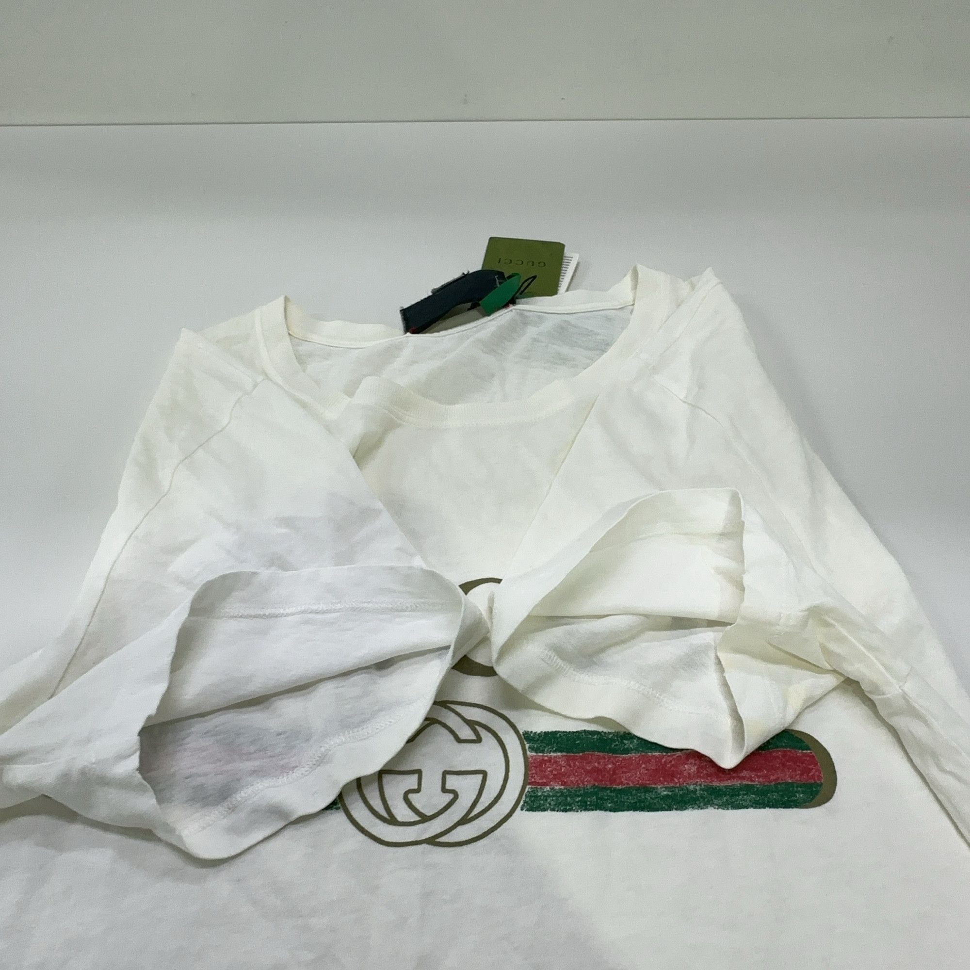 Gucci Gucci Logo Print T-Shirt Size S Size US S / EU 44-46 / 1 - 11 Thumbnail