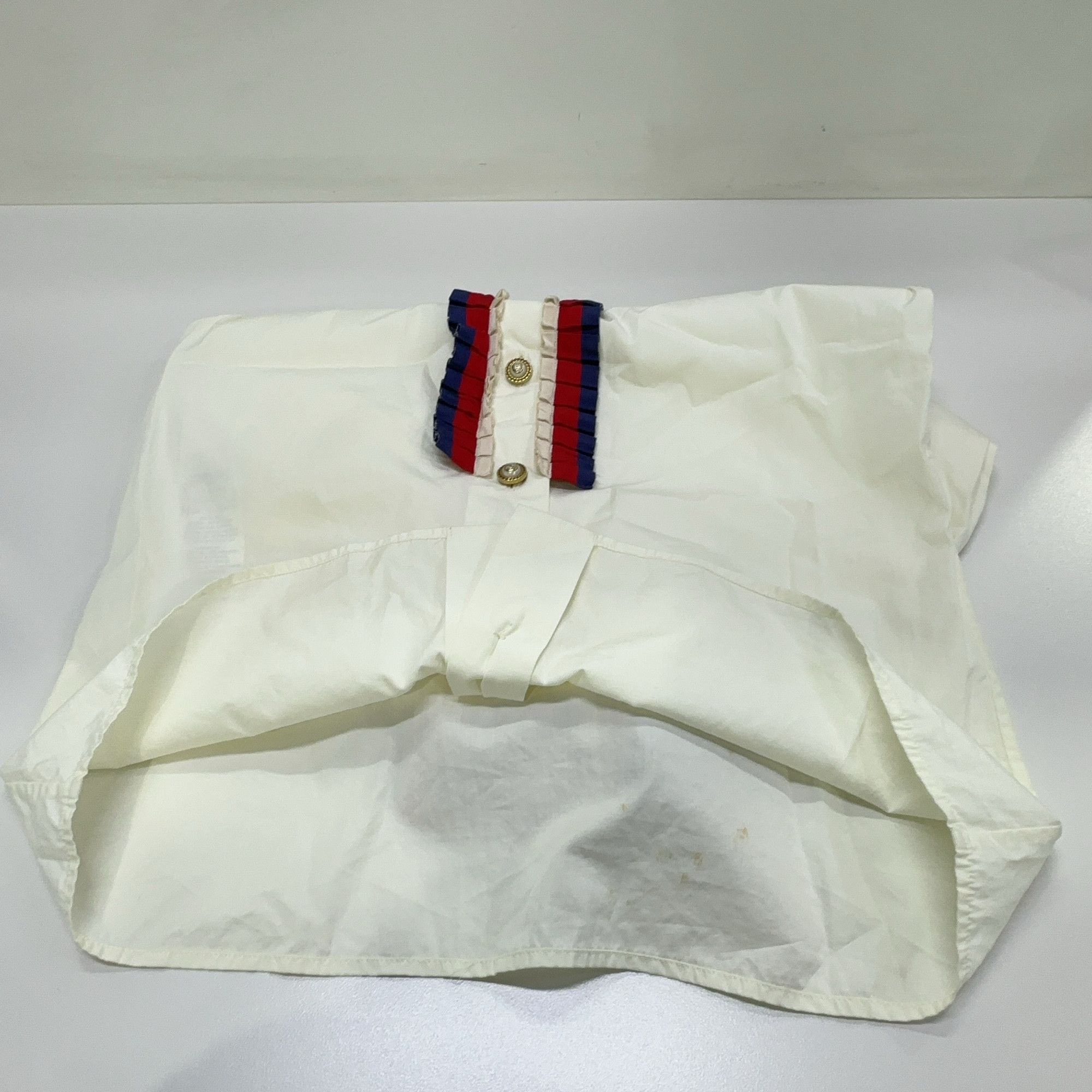 Gucci Gucci Ribbon Detail Long Sleeve Blouse Size 36 Size XS / US 0-2 / IT 36-38 - 11 Thumbnail