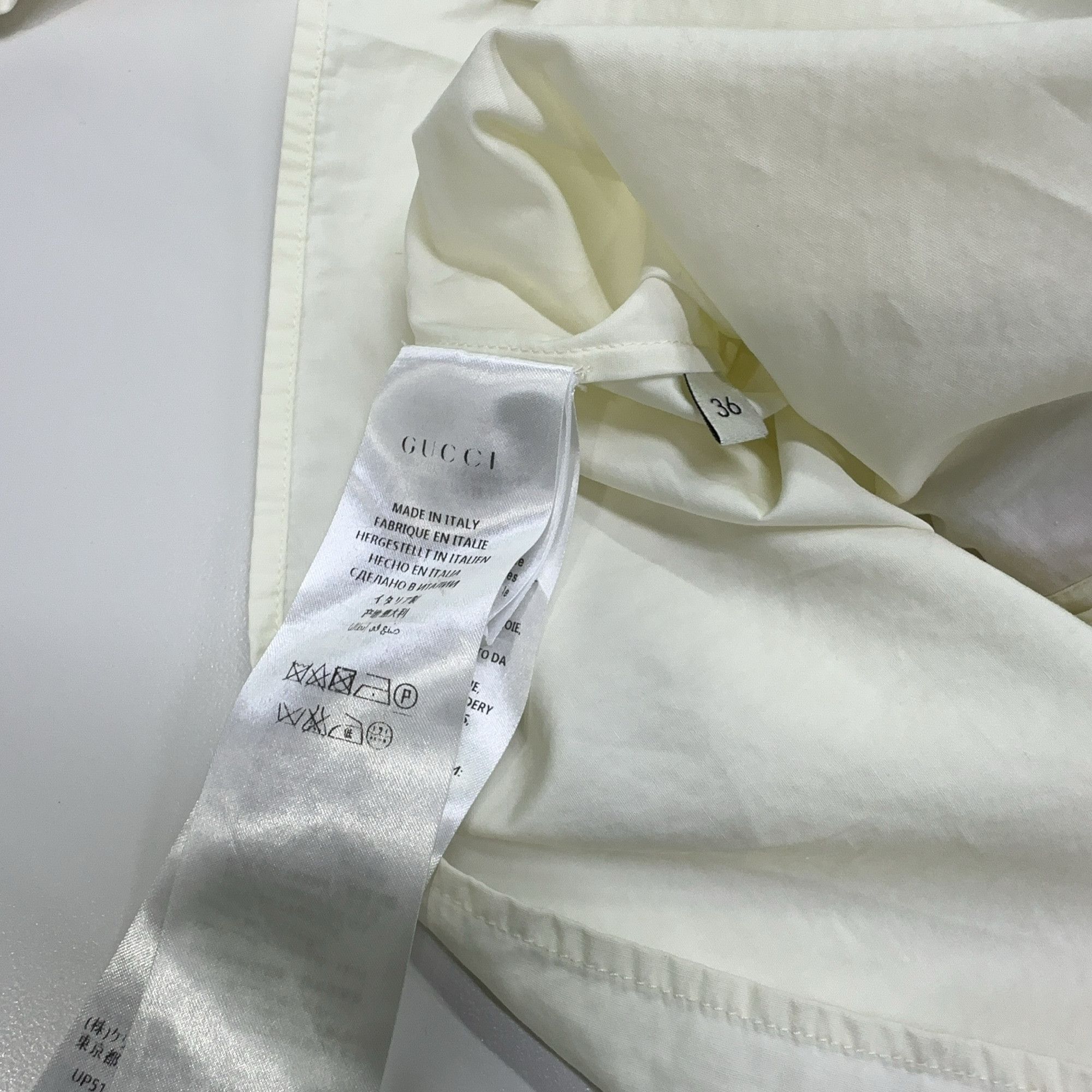Gucci Gucci Ribbon Detail Long Sleeve Blouse Size 36 Size XS / US 0-2 / IT 36-38 - 4 Thumbnail