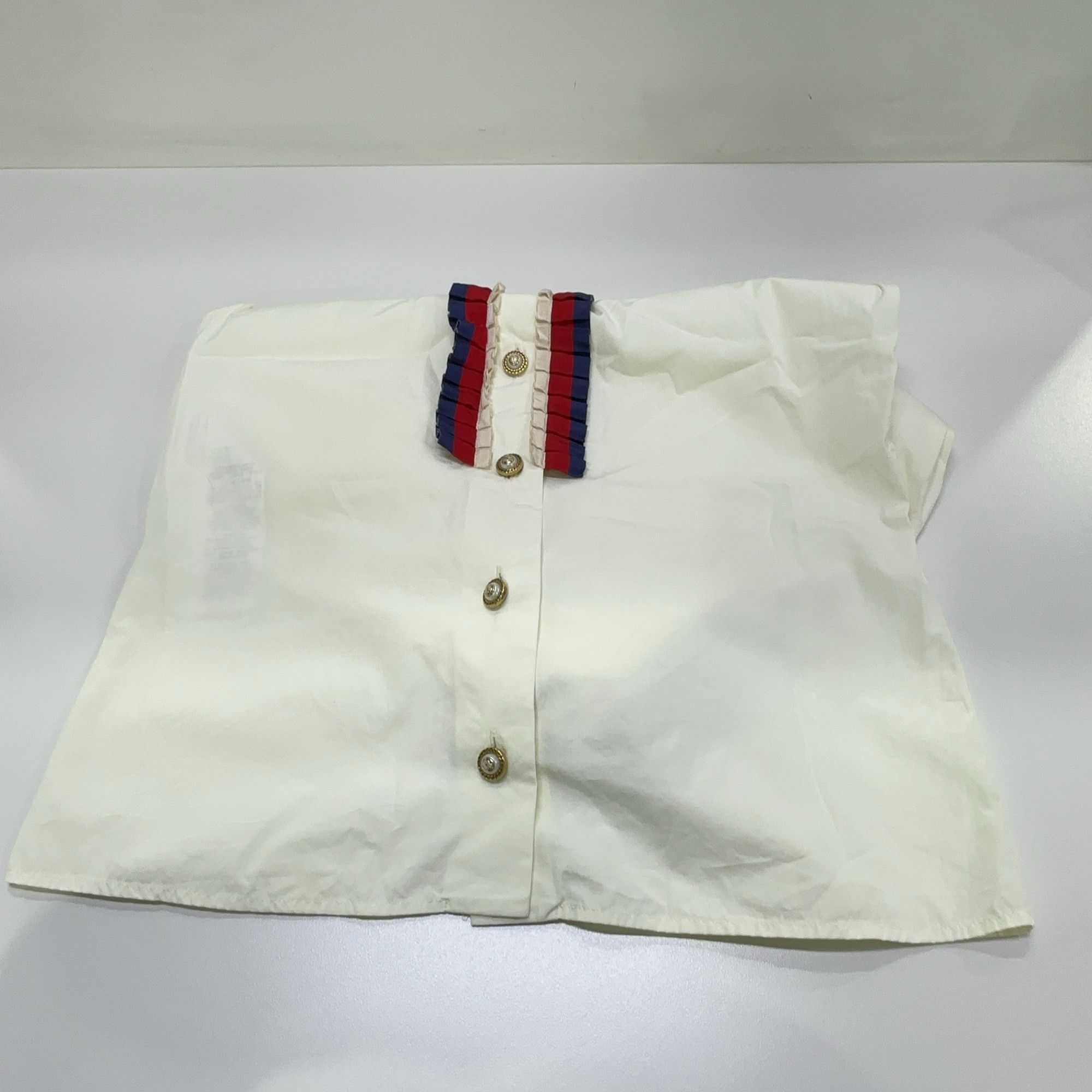Gucci Gucci Ribbon Detail Long Sleeve Blouse Size 36 Size XS / US 0-2 / IT 36-38 - 10 Thumbnail