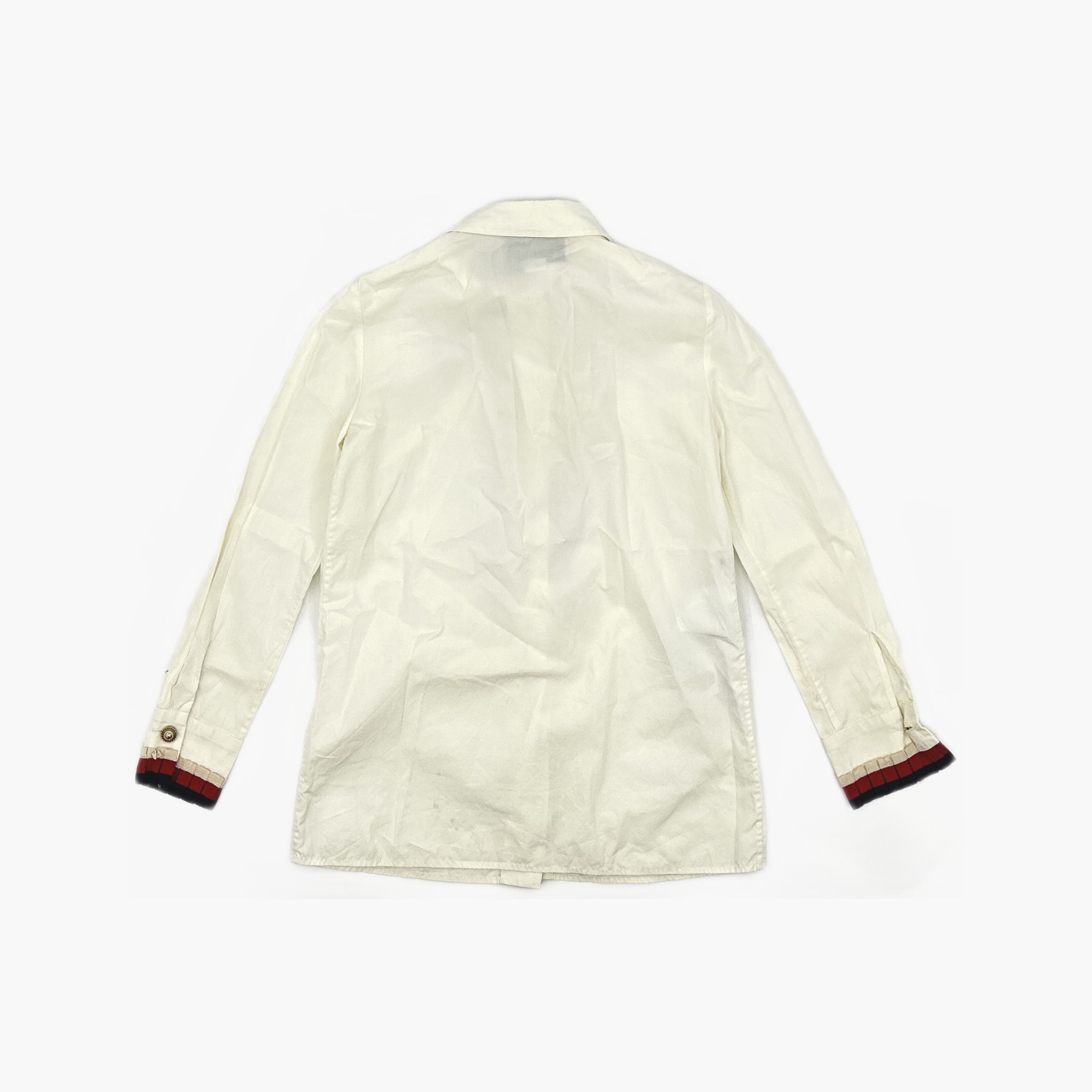 Gucci Gucci Ribbon Detail Long Sleeve Blouse Size 36 Size XS / US 0-2 / IT 36-38 - 2 Thumbnail