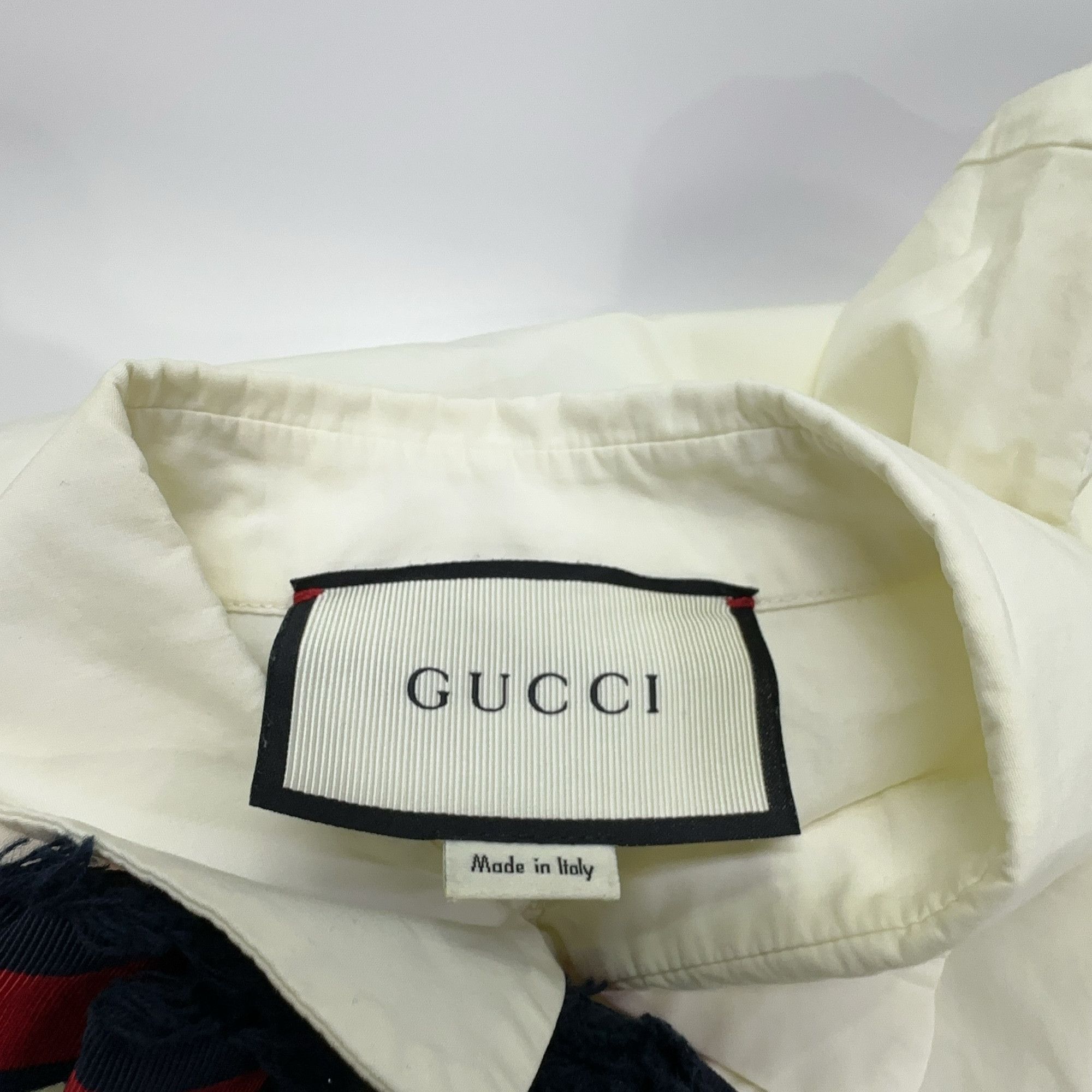 Gucci Gucci Ribbon Detail Long Sleeve Blouse Size 36 Size XS / US 0-2 / IT 36-38 - 5 Thumbnail