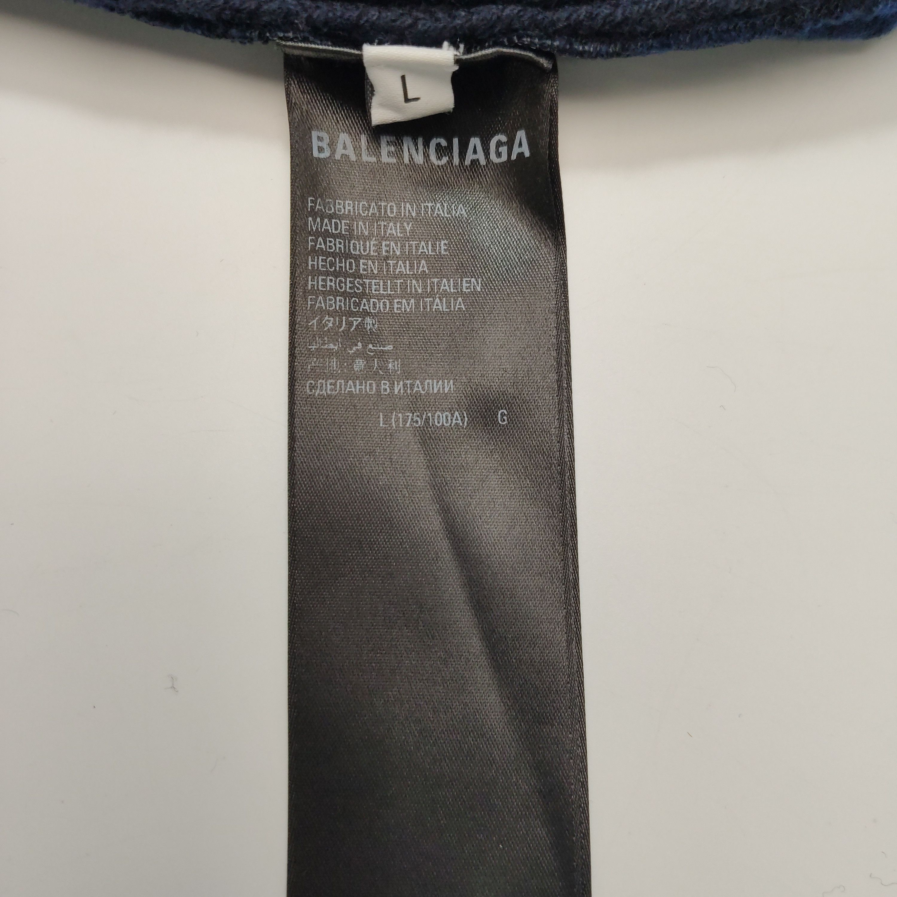 Balenciaga Balenciaga Men l Short Sleeve Shirts Size US L / EU 52-54 / 3 - 7 Thumbnail