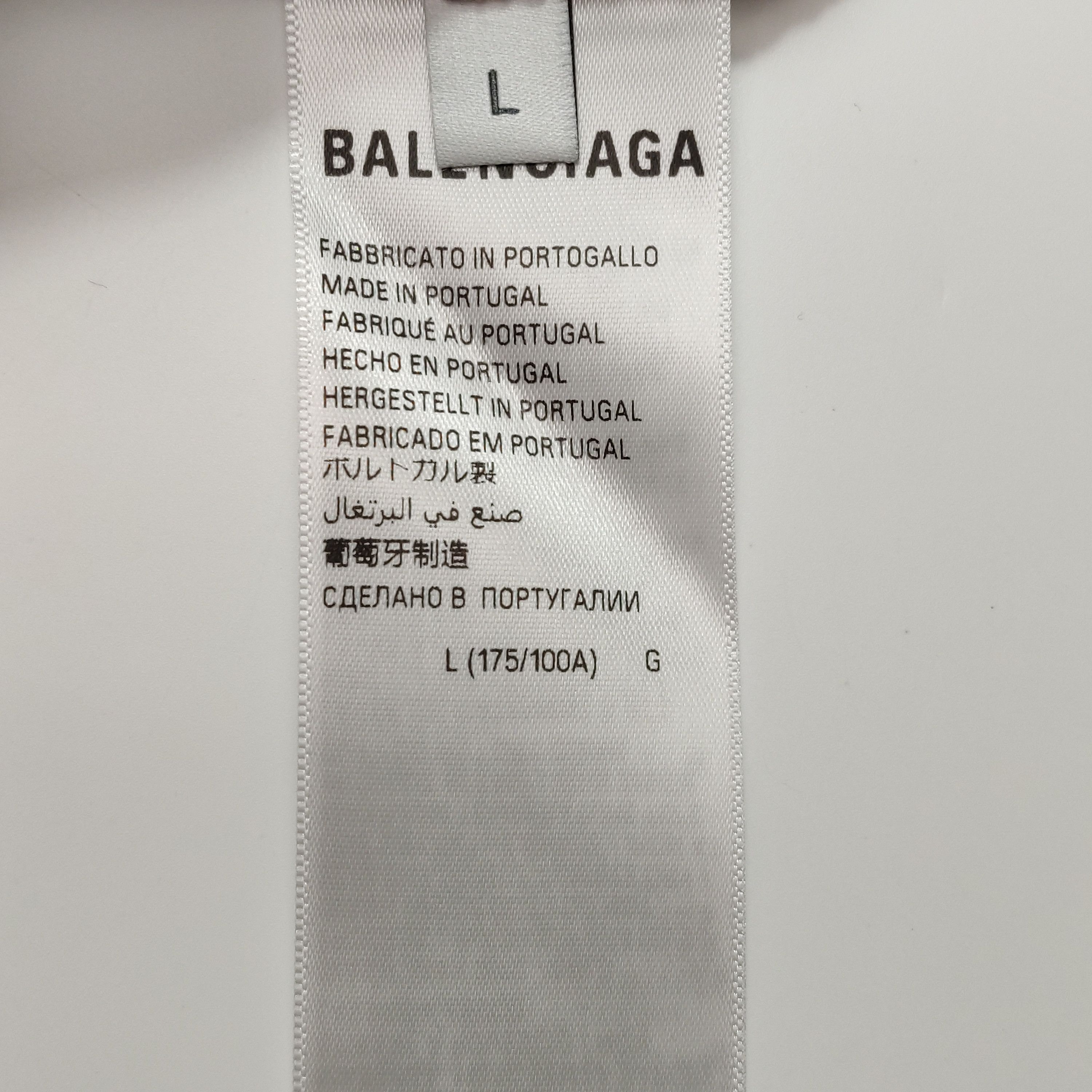 Balenciaga Balenciaga Men l Short Sleeve Shirts Size US L / EU 52-54 / 3 - 7 Thumbnail