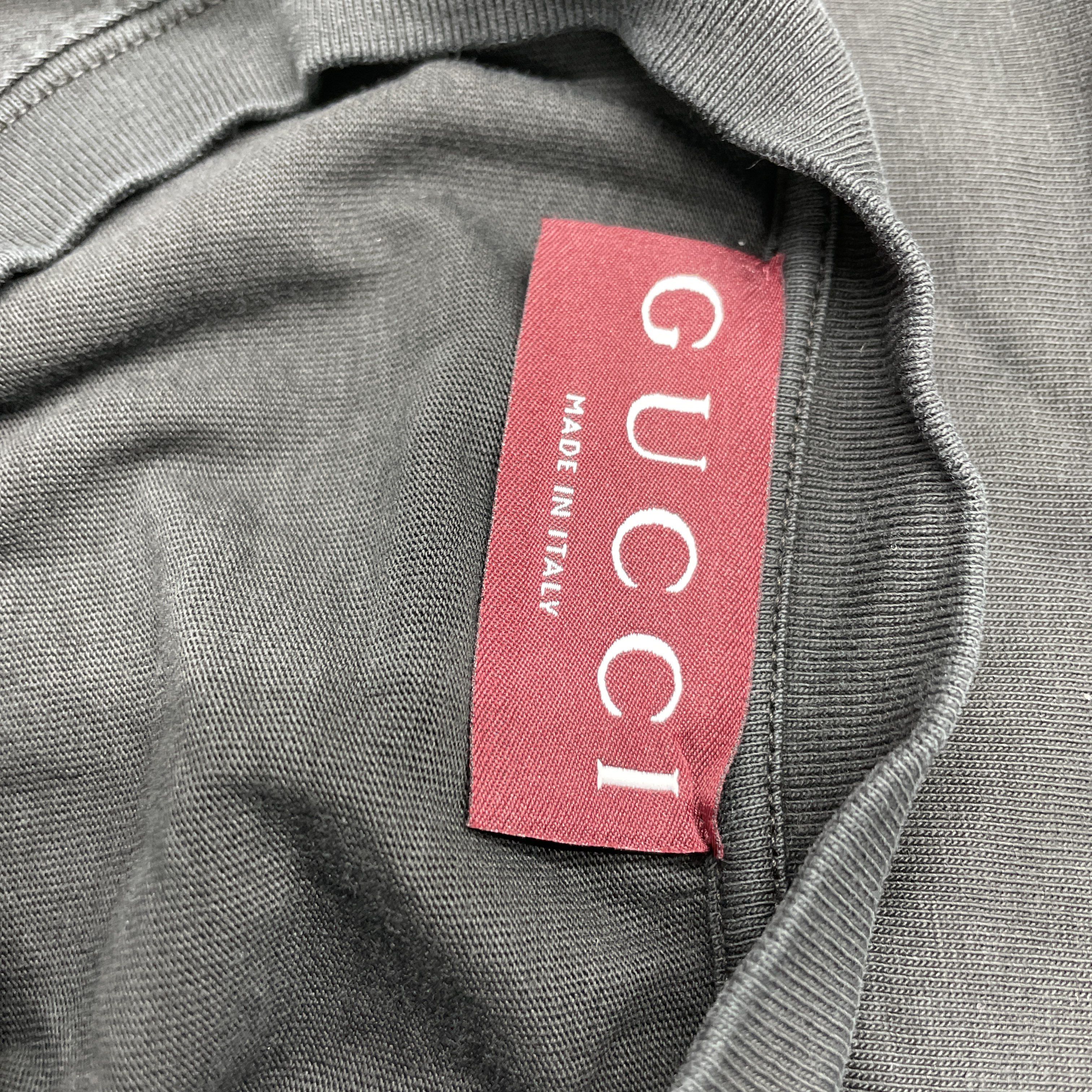 Gucci Gucci Logo T-Shirt Size M Size US M / EU 48-50 / 2 - 2 Thumbnail