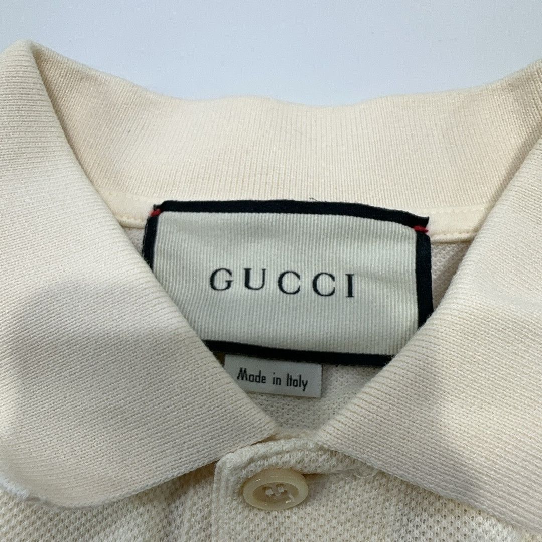 Gucci Gucci Embroidered Logo Polo Shirt Size M Size US M / EU 48-50 / 2 - 5 Thumbnail
