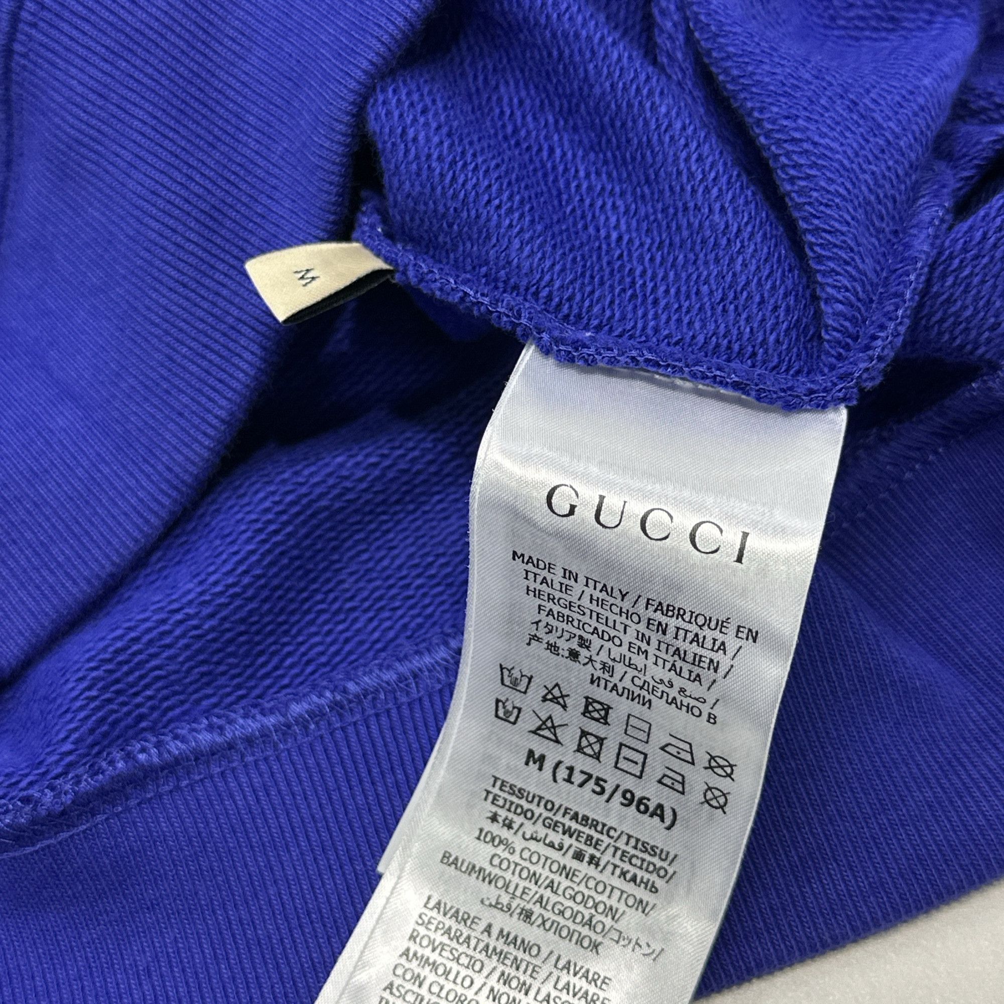 Gucci Gucci Eschatology Logo Hoodie Size M Size US M / EU 48-50 / 2 - 4 Thumbnail