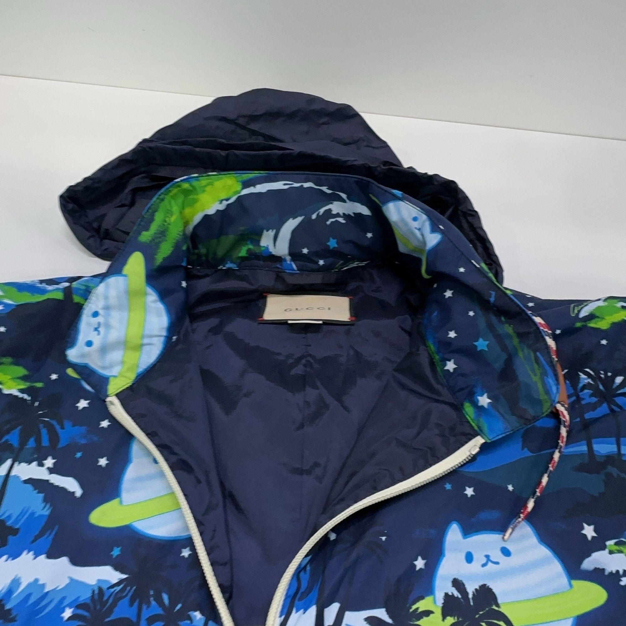 Gucci Gucci Cat Planet Print Jacket US M Size US M / EU 48-50 / 2 - 7 Thumbnail