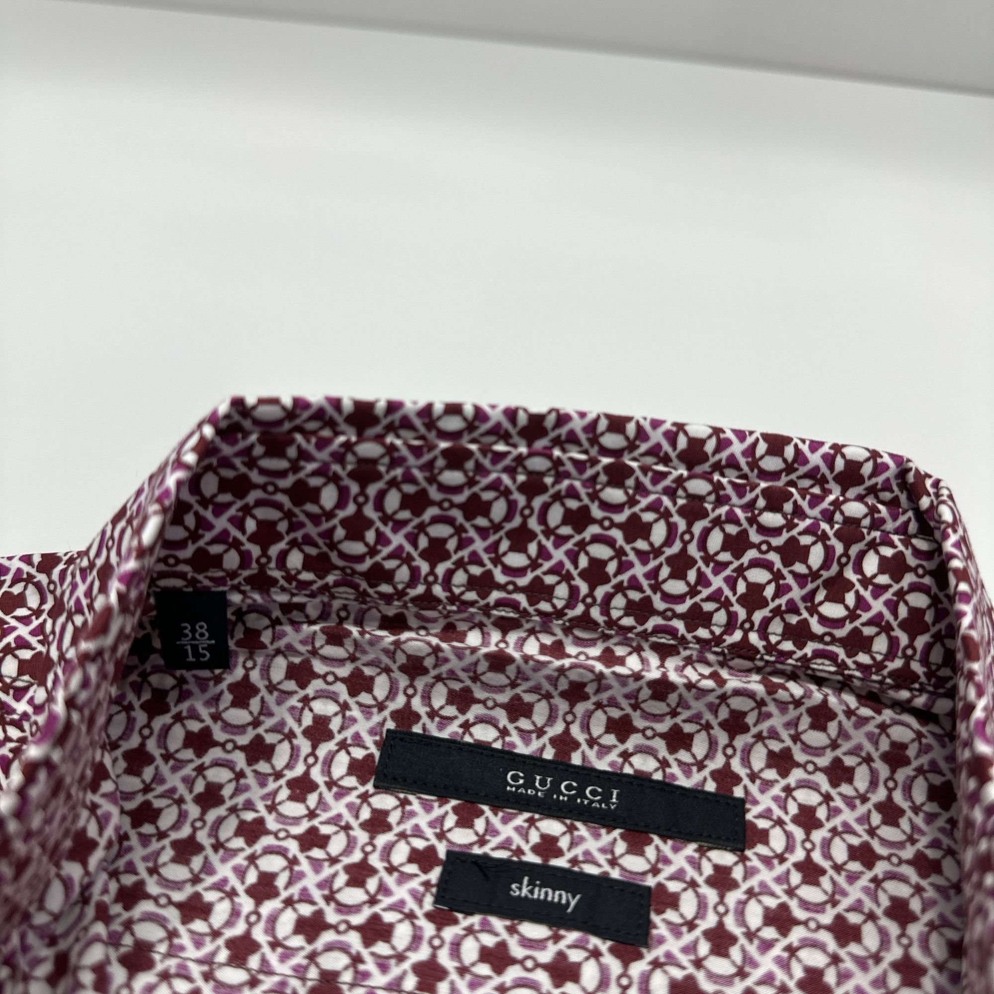 Gucci Gucci Geometric Short Sleeve Shirt Size S Size US S / EU 44-46 / 1 - 3 Thumbnail