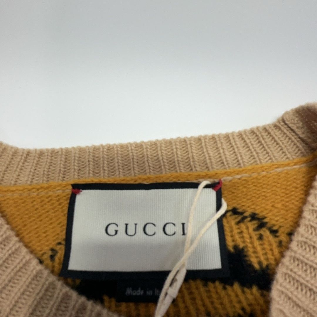 Gucci Gucci Tiger Pattern Wool Sweater Size M Size US M / EU 48-50 / 2 - 3 Thumbnail