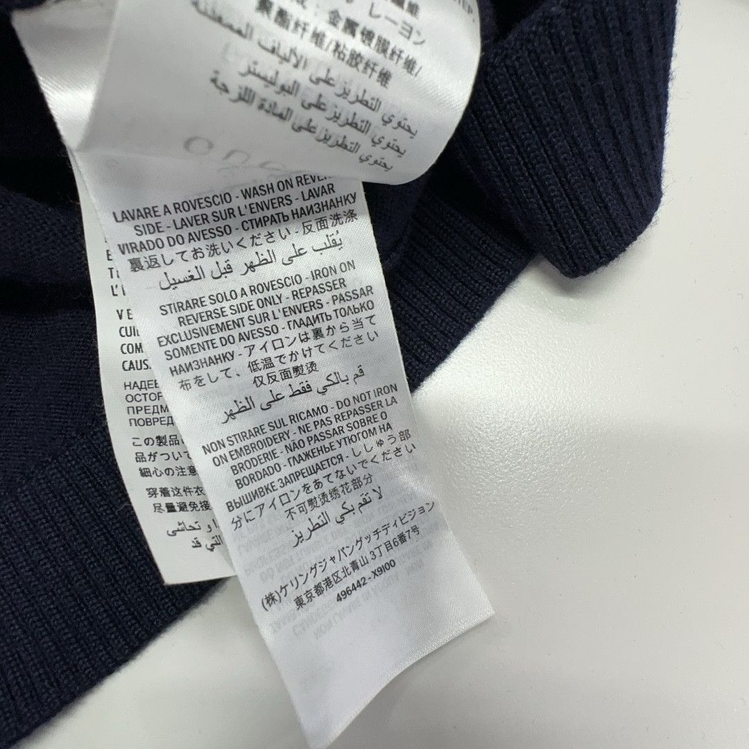 Gucci Gucci Bee Embroidered V-Neck Sweater Size XS Size US XS / EU 42 / 0 - 3 Thumbnail