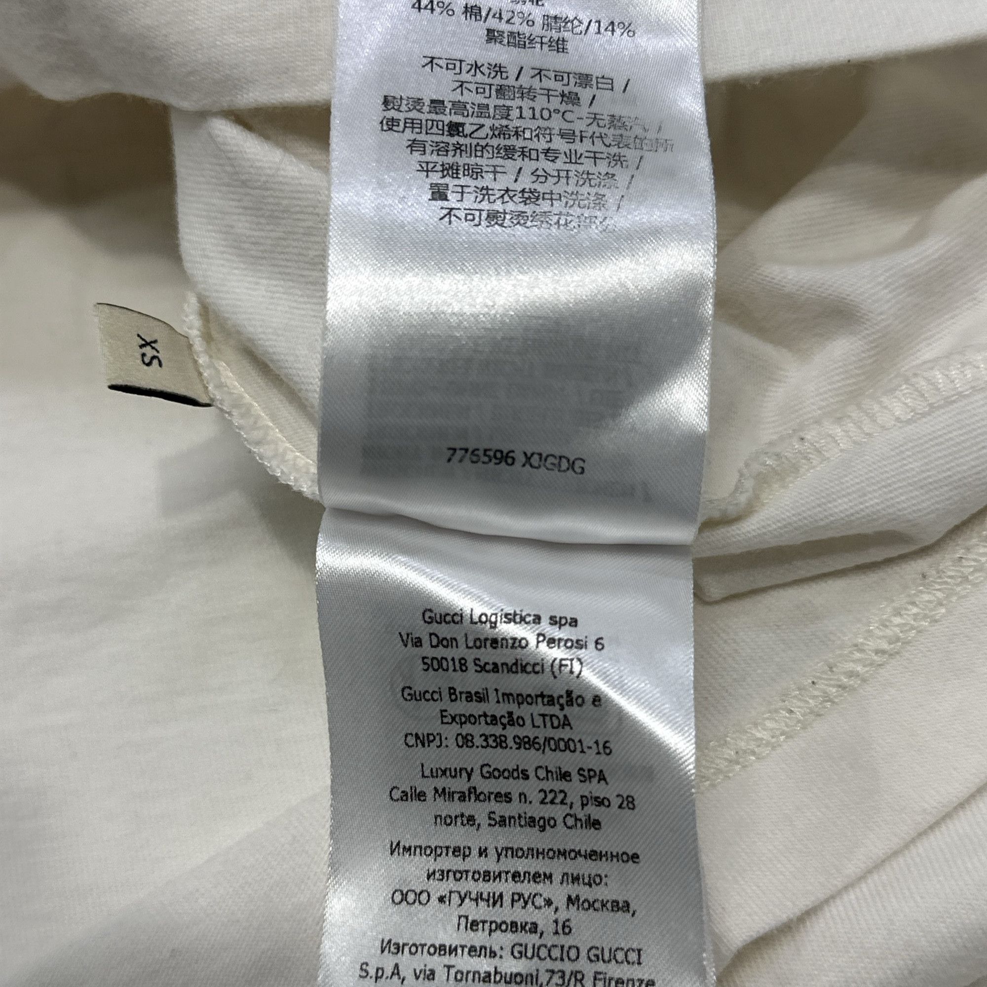 Gucci Gucci Pink Logo Short Sleeve T-Shirt Size XS Size XS / US 0-2 / IT 36-38 - 7 Thumbnail