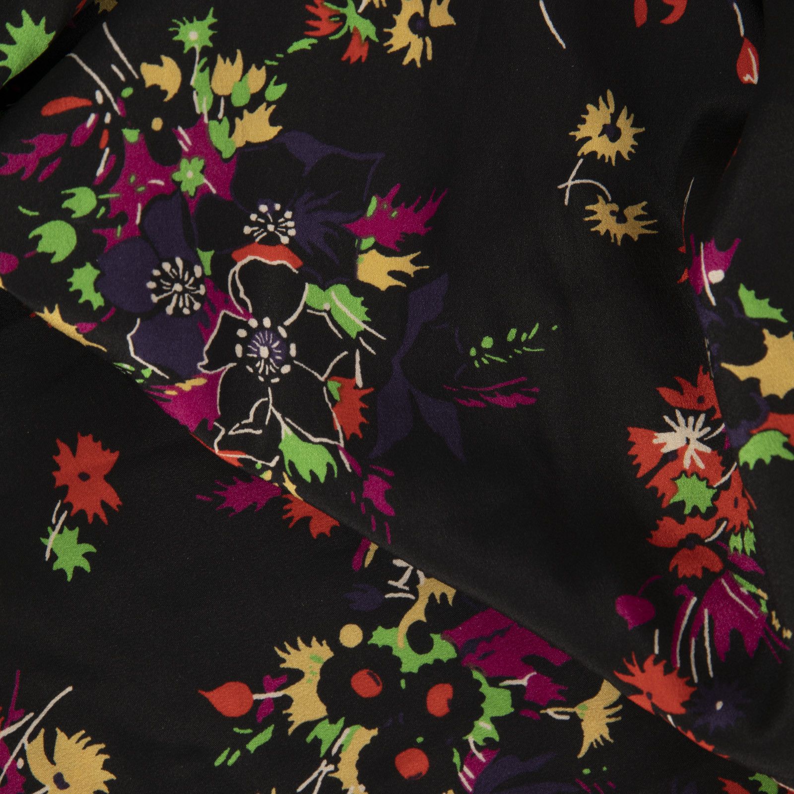 Veronica Beard Floral Silk Front Tie Blouse Size XS / US 0-2 / IT 36-38 - 3 Thumbnail