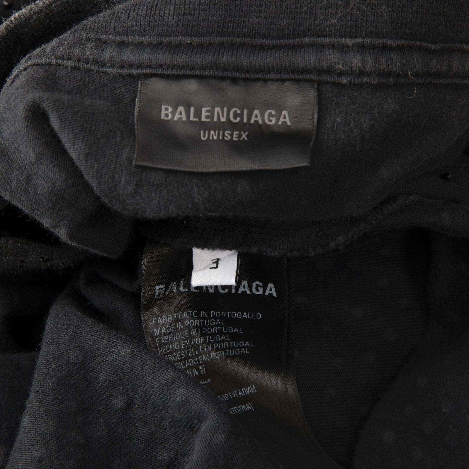 Balenciaga Black Embellished Top Size L / US 10 / IT 46 - 4 Thumbnail