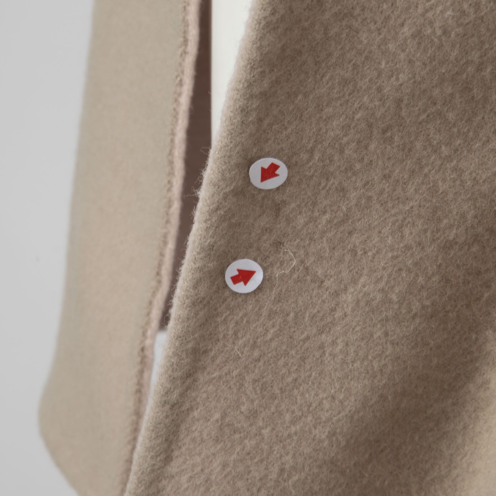 Max Mara Pink & Beige Wool Belted Reversible Coat Size M / US 6-8 / IT 42-44 - 19 Thumbnail