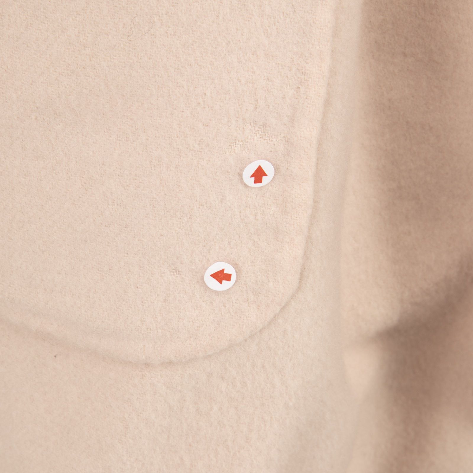 Max Mara Pink & Beige Wool Belted Reversible Coat Size M / US 6-8 / IT 42-44 - 11 Thumbnail