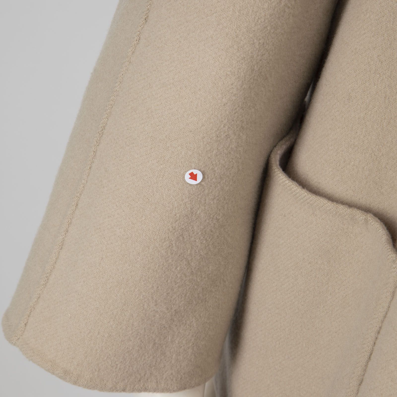 Max Mara Pink & Beige Wool Belted Reversible Coat Size M / US 6-8 / IT 42-44 - 10 Thumbnail