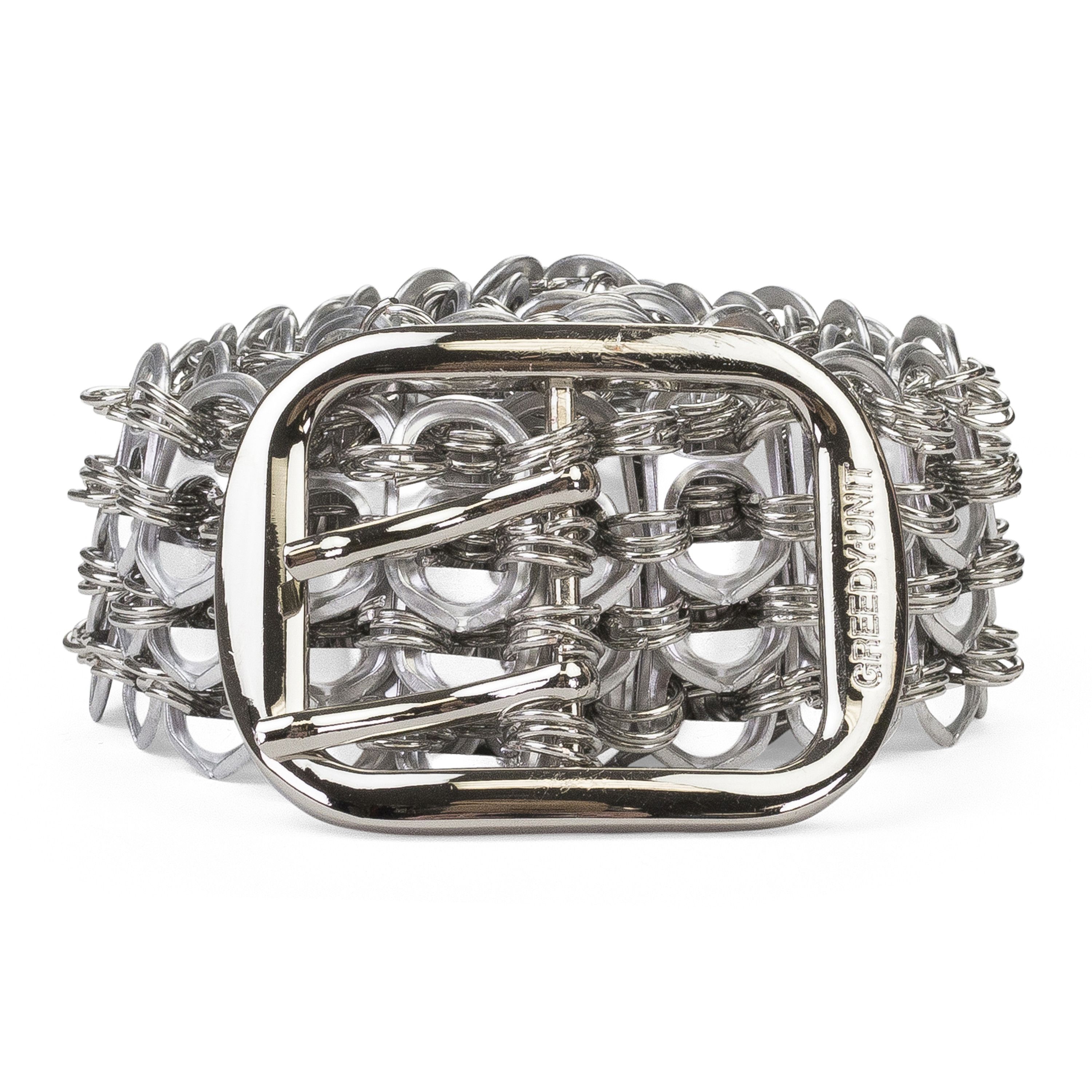 Greedy Unit SILVER BOTTLE TAB BELT SIZE OS Size ONE SIZE - 2 Thumbnail