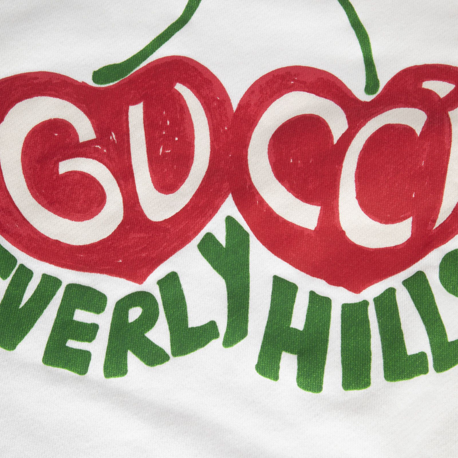 Gucci Cherry Beverly Hills! Print Sweatshirt Size XXS / US 00 / IT 34 - 3 Thumbnail