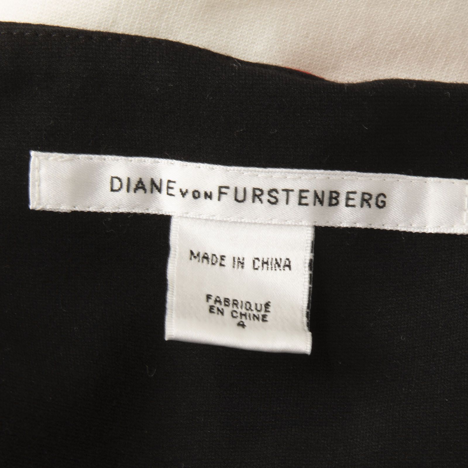 Diane von Furstenberg Mondrian Patterned Dress Size S / US 4 / IT 40 - 6 Thumbnail