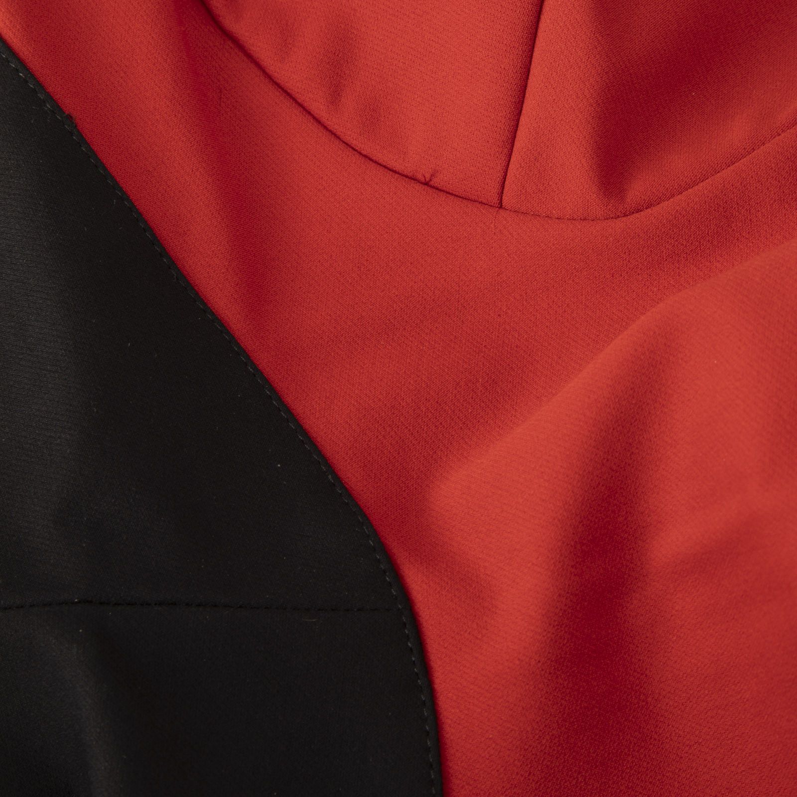Stella McCartney Red & Black Miracle Midi Dress Size XS / US 0-2 / IT 36-38 - 3 Thumbnail