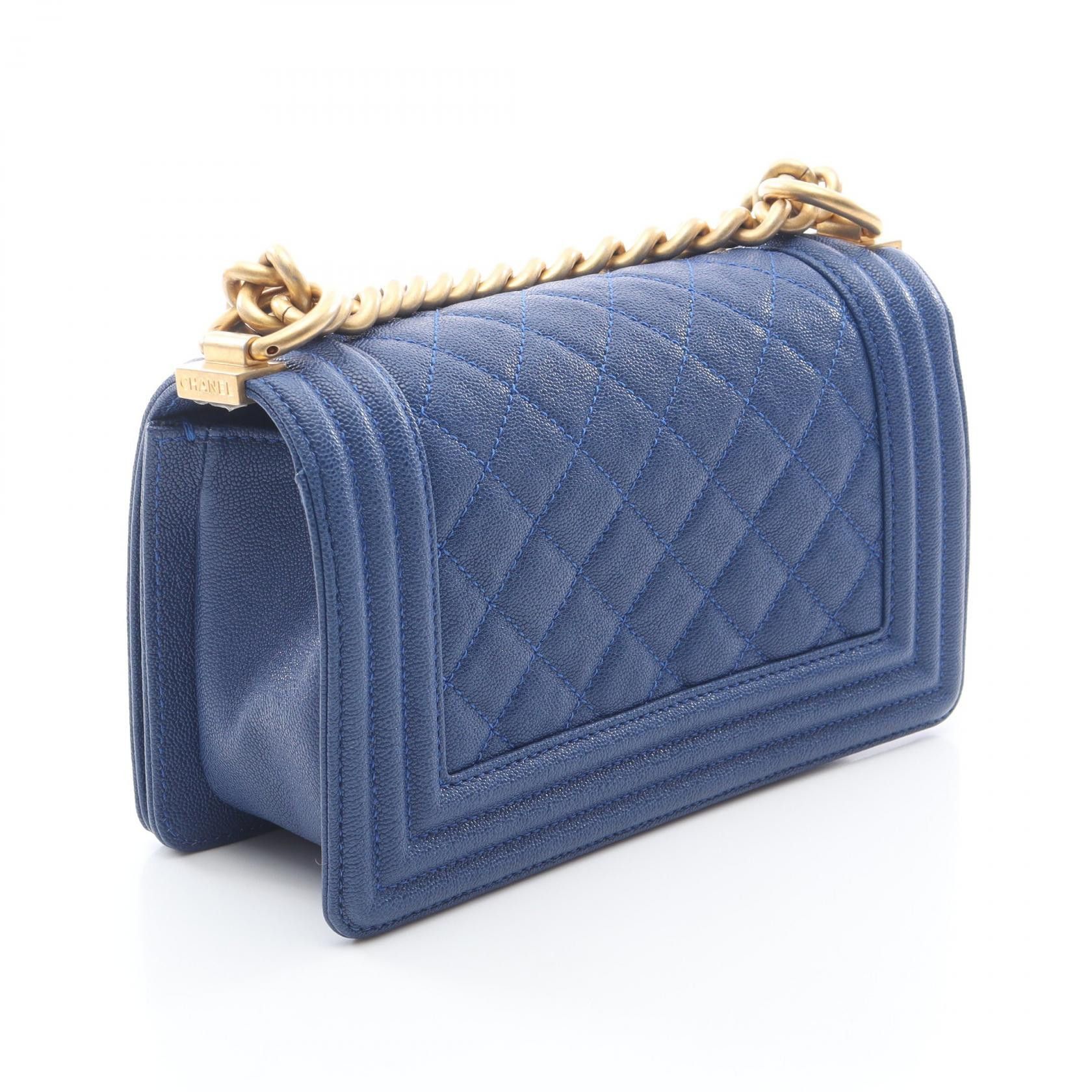 Chanel Chanel CHANEL Boy Chanel Caviar Skin Shoulder Bag Leather Shoulder Bag A67085 DUTY FREE for USA Size ONE SIZE - 2 Thumbnail