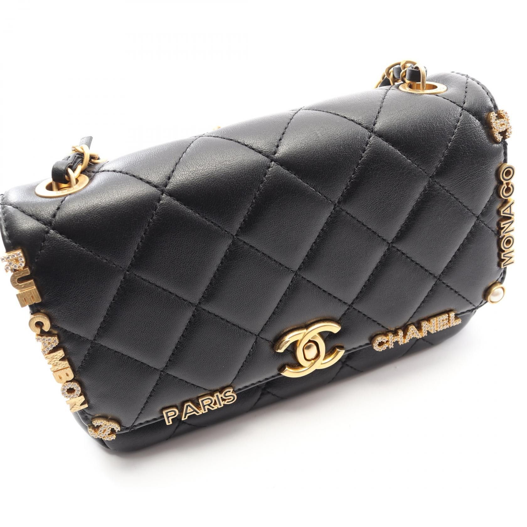 Chanel Chanel CHANEL Mini Flap Bag Lambskin Shoulder Bag Leather Shoulder Bag AS3731 DUTY FREE for USA Size ONE SIZE - 9 Thumbnail