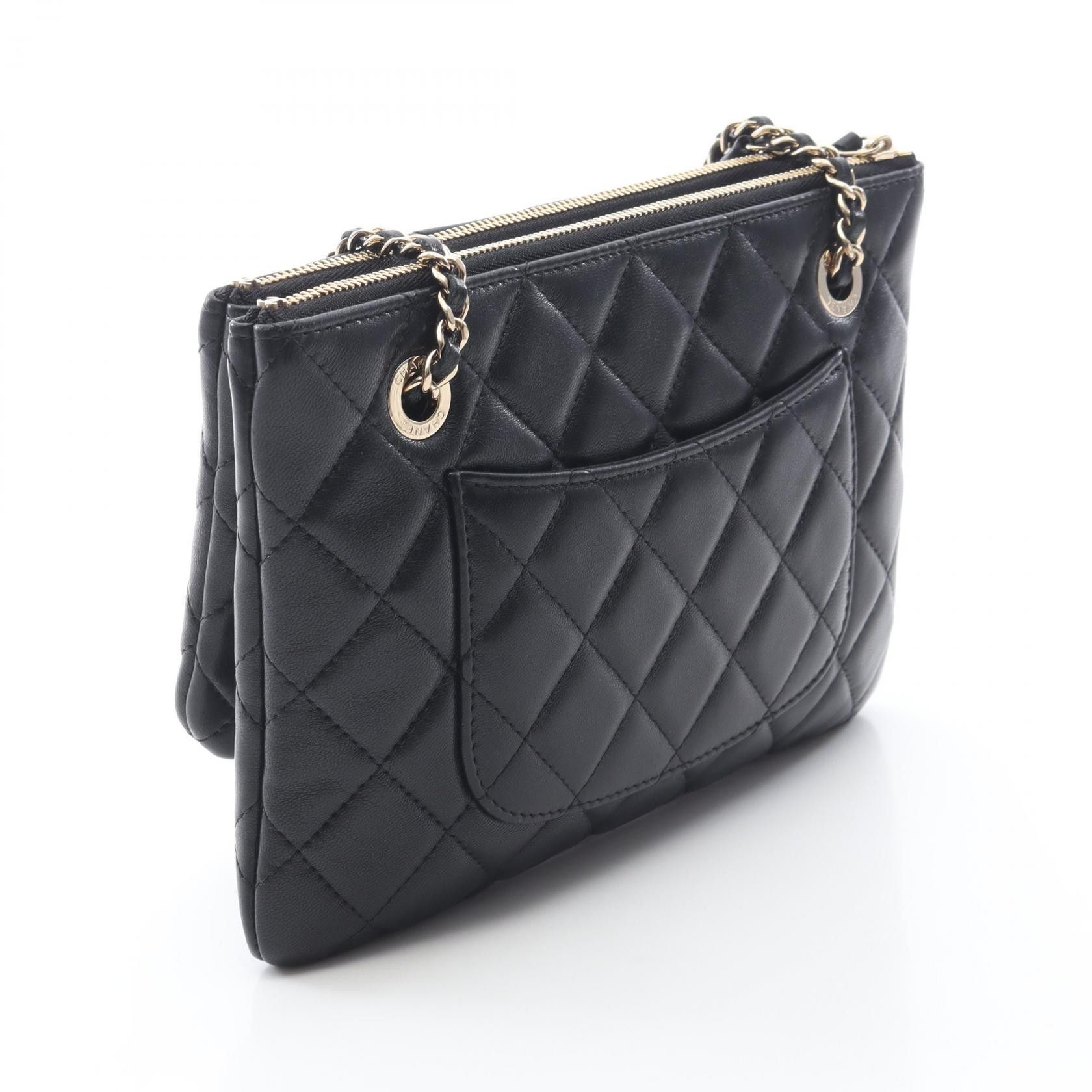 Chanel Chanel CHANEL Matelasse Lambskin Shoulder Bag Leather Shoulder Bag DUTY FREE for USA Size ONE SIZE - 2 Thumbnail