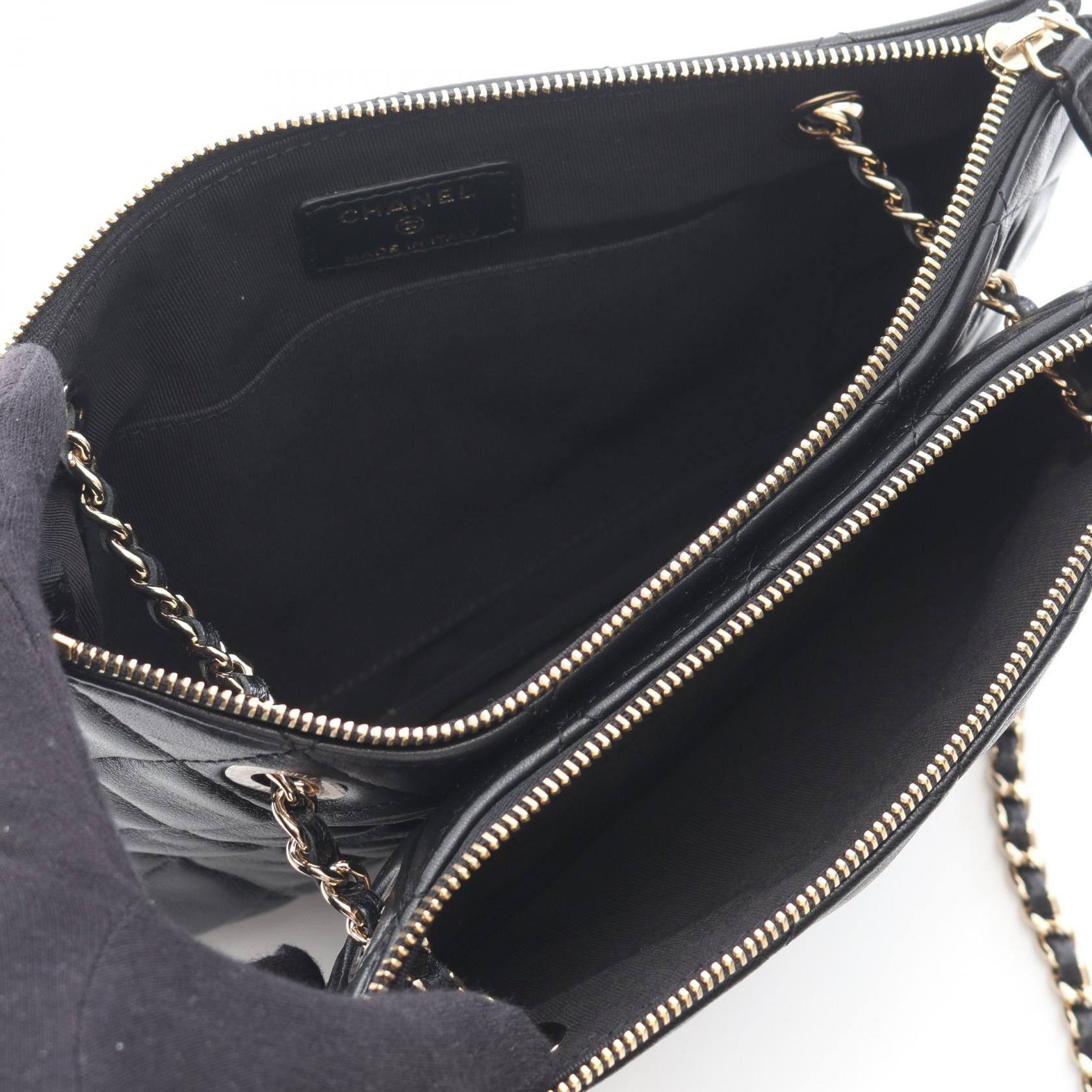 Chanel Chanel CHANEL Matelasse Lambskin Shoulder Bag Leather Shoulder Bag DUTY FREE for USA Size ONE SIZE - 3 Thumbnail