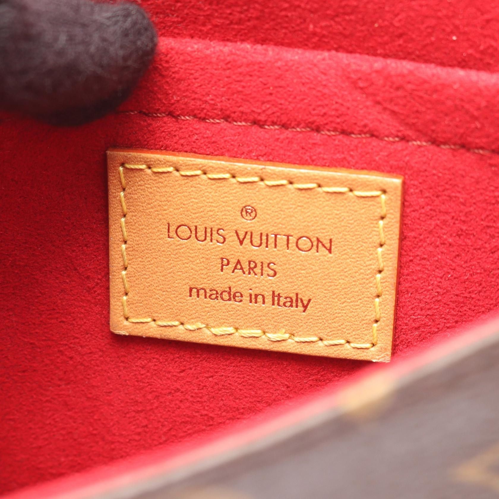 Louis Vuitton Louis Vuitton Louis Vuitton Tambourin Monogram PVC Coated Canvas Leather Shoulder Bag Textile Shoulder Bag M44860 DUTY FREE for USA Size ONE SIZE - 4 Thumbnail