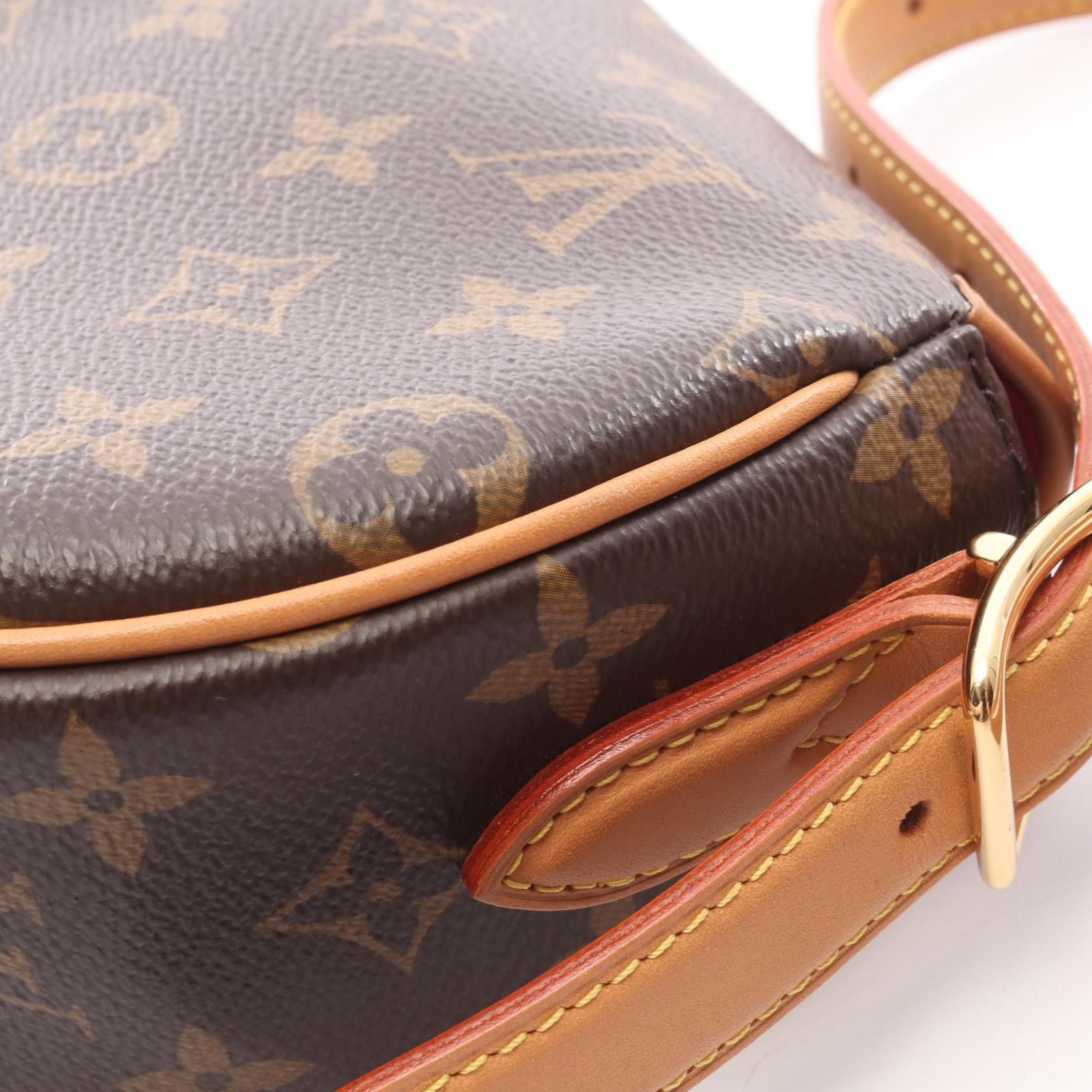 Louis Vuitton Louis Vuitton Louis Vuitton Tambourin Monogram PVC Coated Canvas Leather Shoulder Bag Textile Shoulder Bag M44860 DUTY FREE for USA Size ONE SIZE - 9 Thumbnail