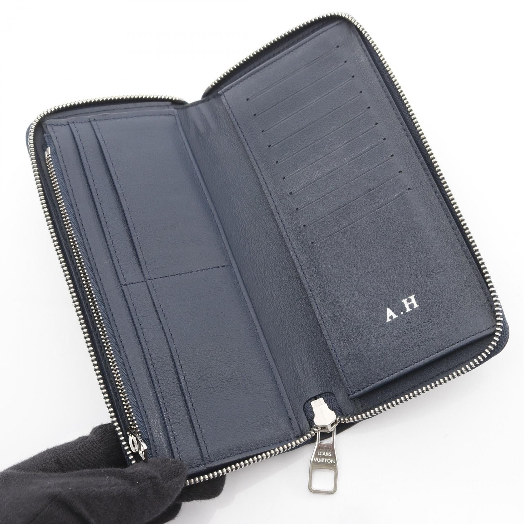 Louis Vuitton Louis Vuitton Louis Vuitton Zippy Wallet Vertical Long Wallet Leather Long Wallet M58823 DUTY FREE for USA Size ONE SIZE - 3 Thumbnail