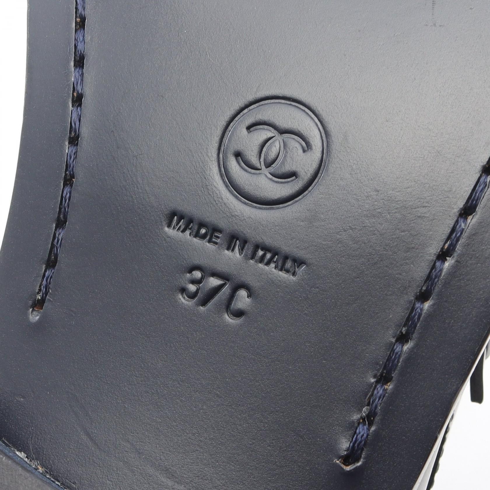 Chanel Chanel Chanel Leather Loafers Leather Shoes G39190 DUTY FREE for USA Size ONE SIZE - 6 Thumbnail