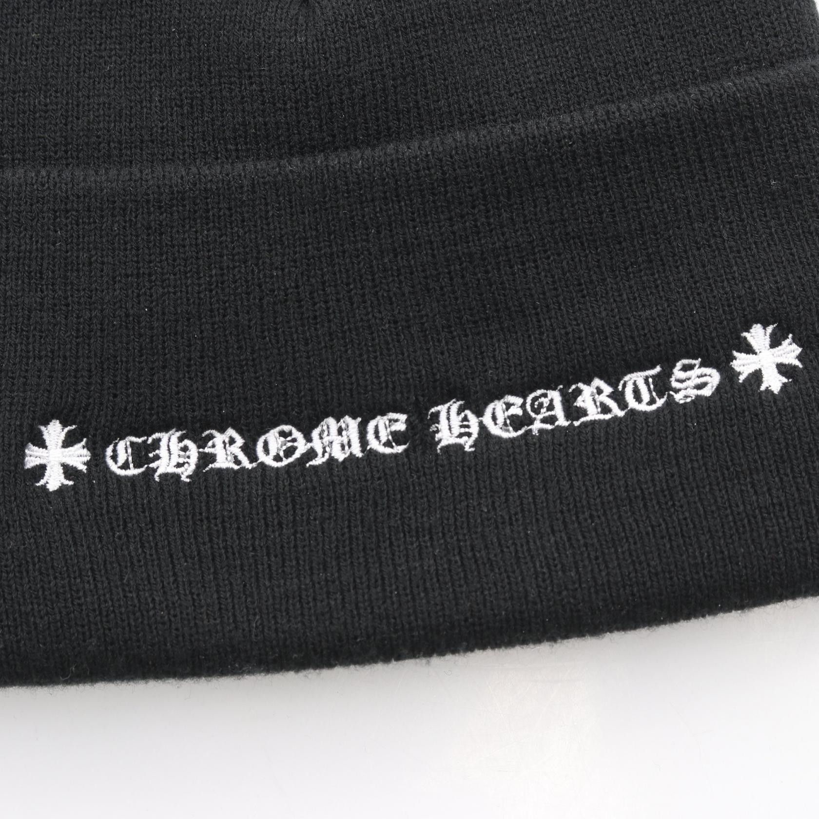 Chrome Hearts Chrome Hearts CHROME HEARTS Acrylic Knit Cap Plastic / Synthetic Hats DUTY FREE for USA Size ONE SIZE - 8 Thumbnail