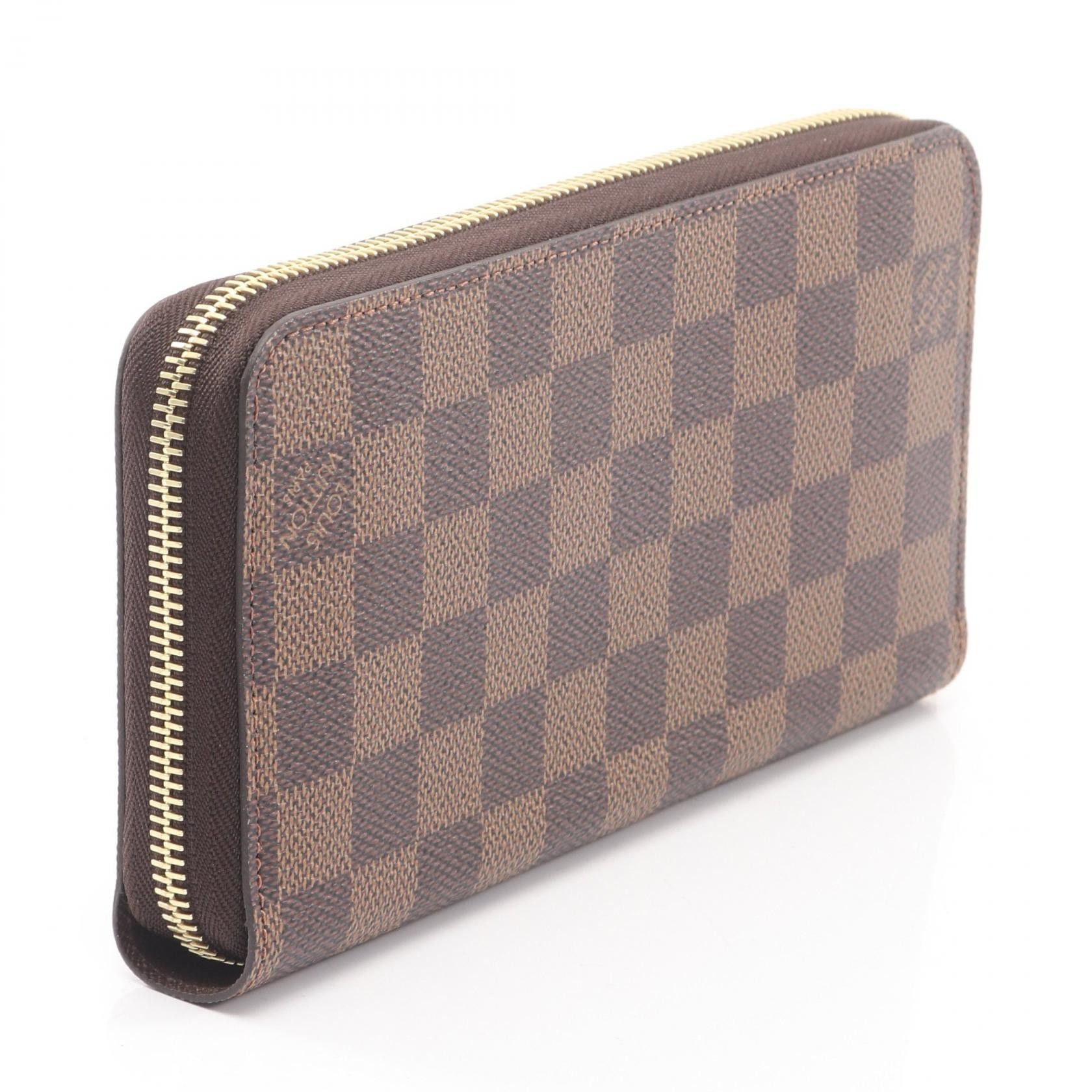 Louis Vuitton Louis Vuitton Louis Vuitton Zippy Wallet Damier Long Wallet Textile Long Wallet N41661 DUTY FREE for USA Size ONE SIZE - 2 Thumbnail