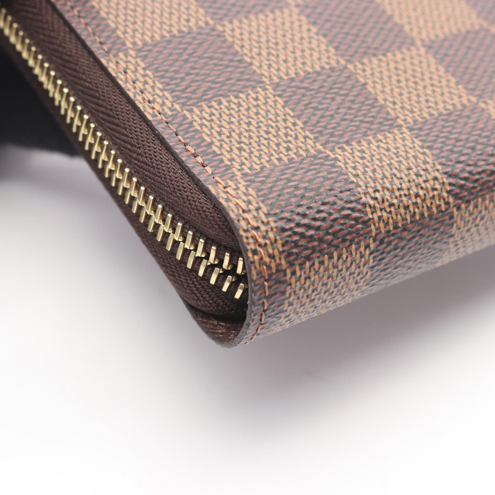Louis Vuitton Louis Vuitton Louis Vuitton Zippy Wallet Damier Long Wallet Textile Long Wallet N41661 DUTY FREE for USA Size ONE SIZE - 6 Thumbnail