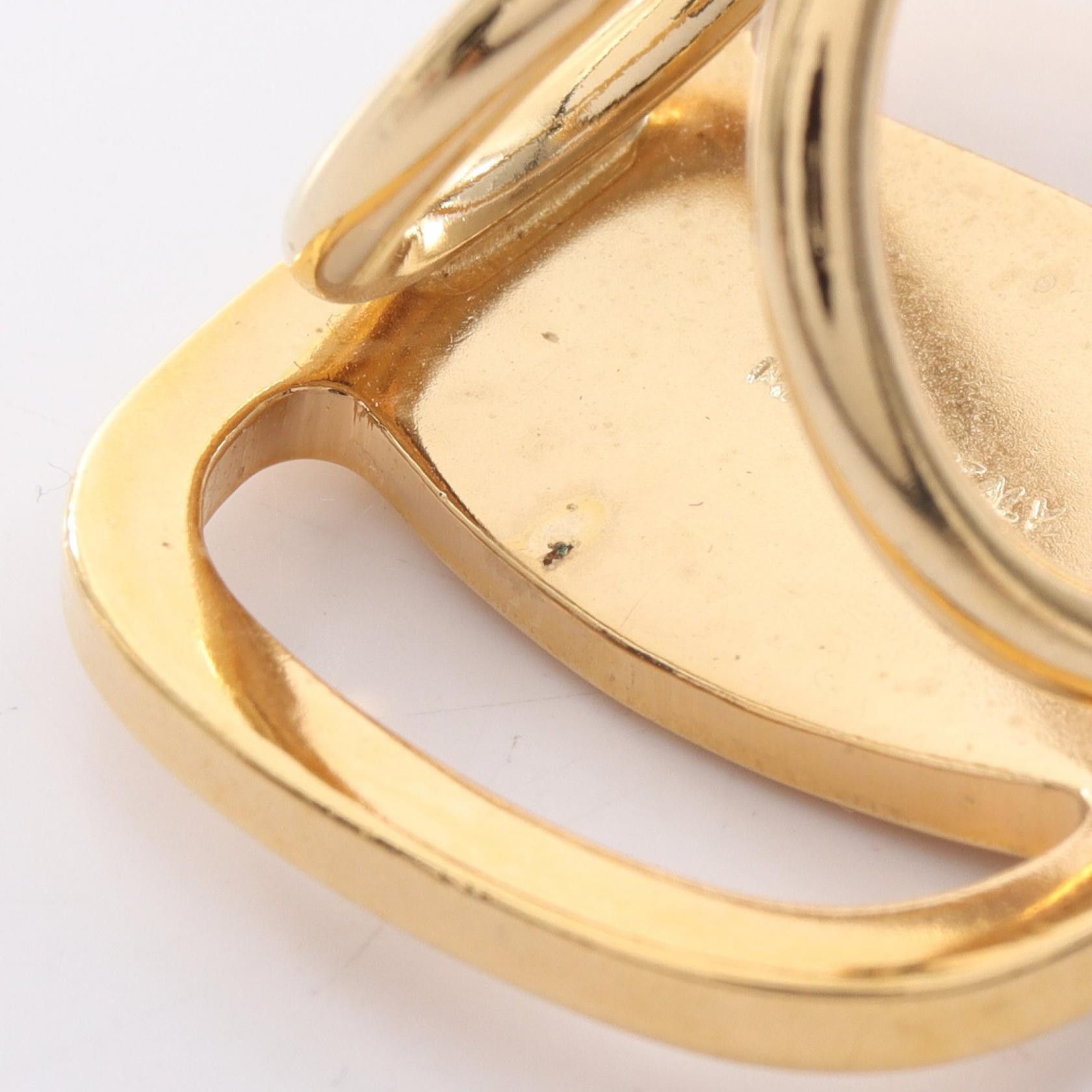 Salvatore Ferragamo Salvatore Ferragamo Salvatore Ferragamo Vara Scarf Ring Accessory Metal Other DUTY FREE for USA Size ONE SIZE - 4 Thumbnail