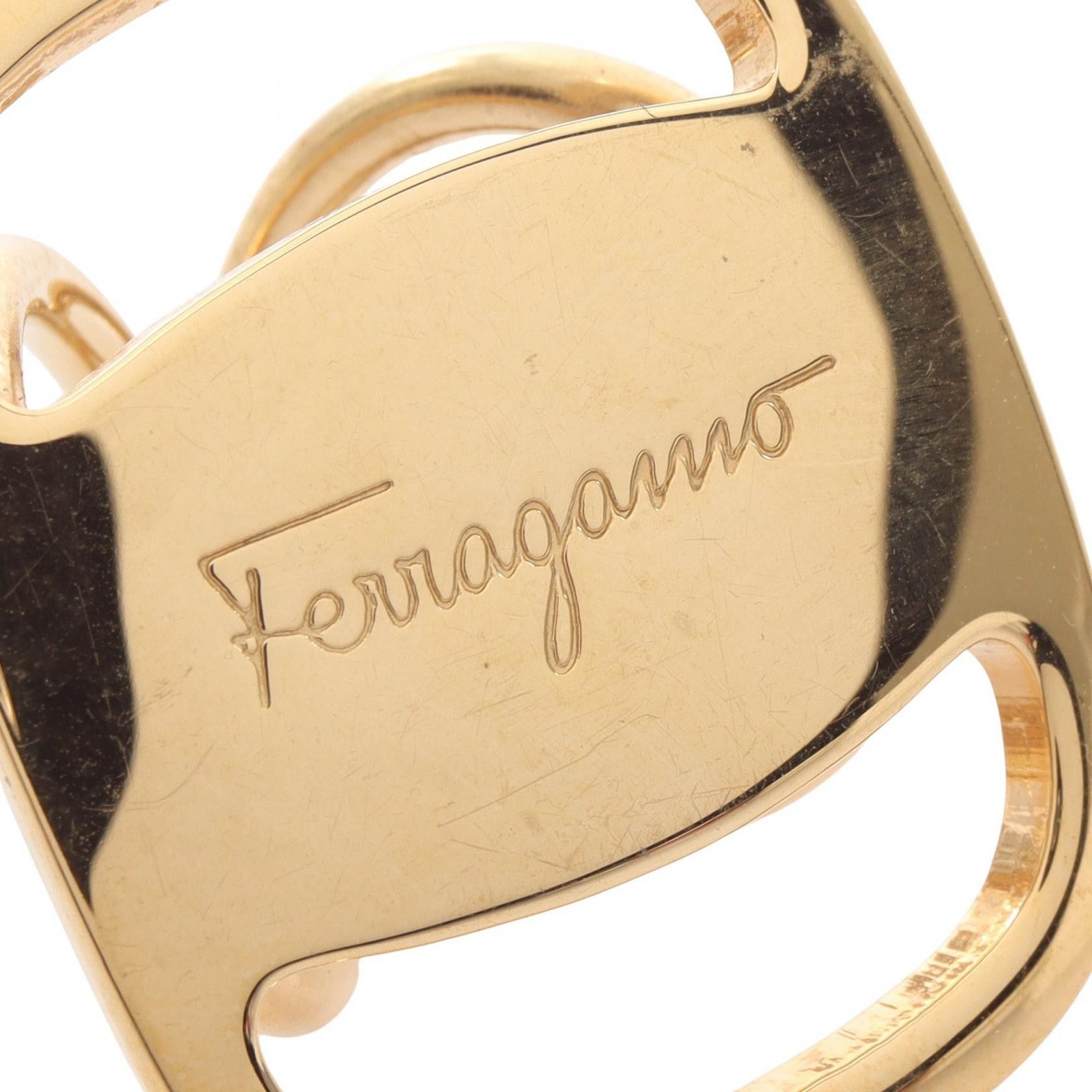 Salvatore Ferragamo Salvatore Ferragamo Salvatore Ferragamo Vara Scarf Ring Accessory Metal Other DUTY FREE for USA Size ONE SIZE - 3 Thumbnail