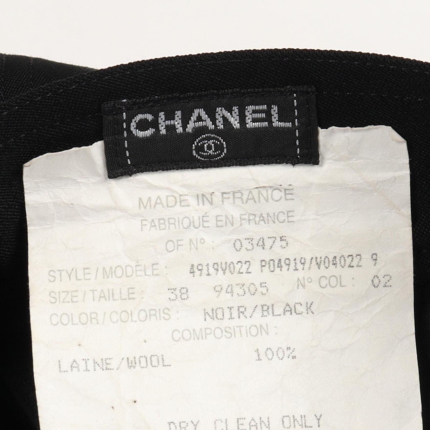 Chanel Chanel Chanel Wool Skirt Textile Skirts P04919 DUTY FREE for USA Size ONE SIZE - 5 Thumbnail