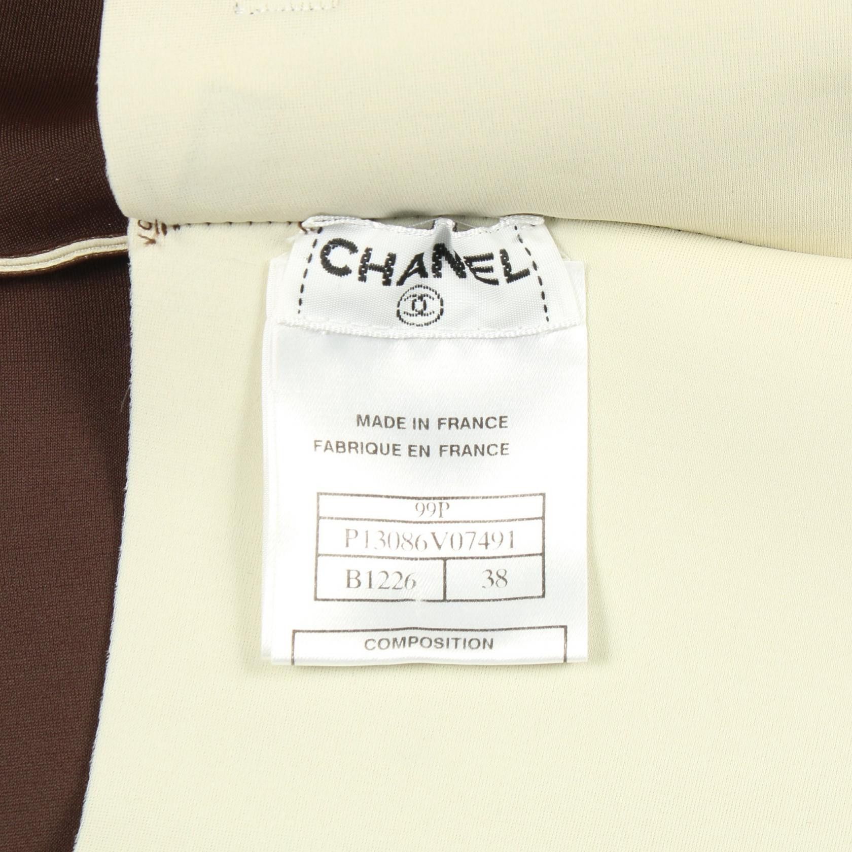 Chanel Chanel Chanel Coco Mark Nylon Skirt Textile Skirts P13086V07491 DUTY FREE for USA Size ONE SIZE - 3 Thumbnail