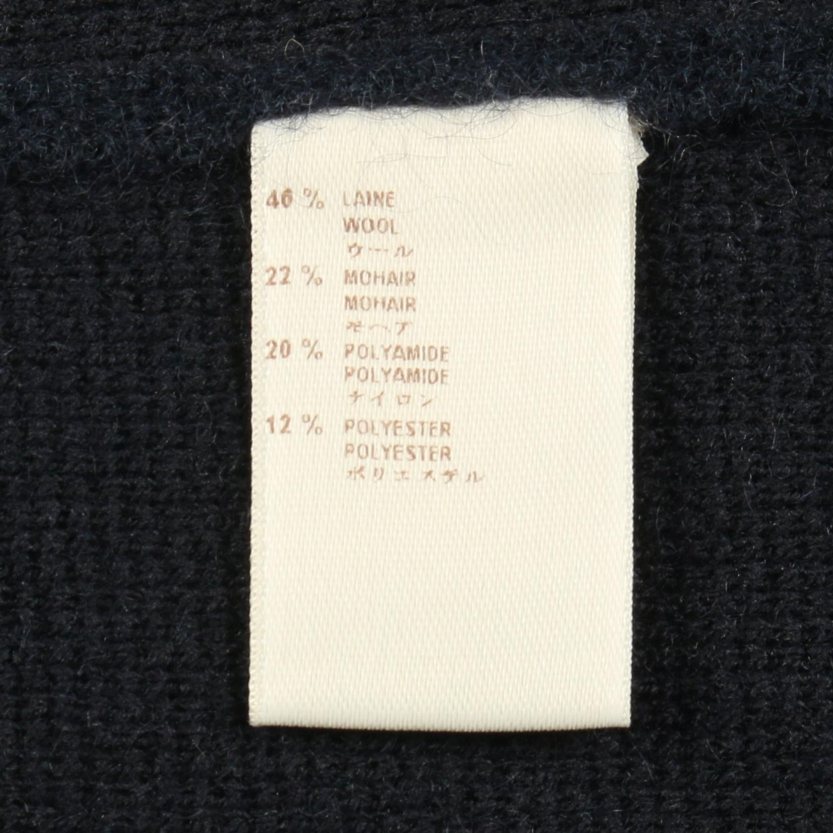 Louis Vuitton Louis Vuitton Louis Vuitton Wool Mohair Knit Top Textile Tops RW0524 DUTY FREE for USA Size ONE SIZE - 4 Thumbnail